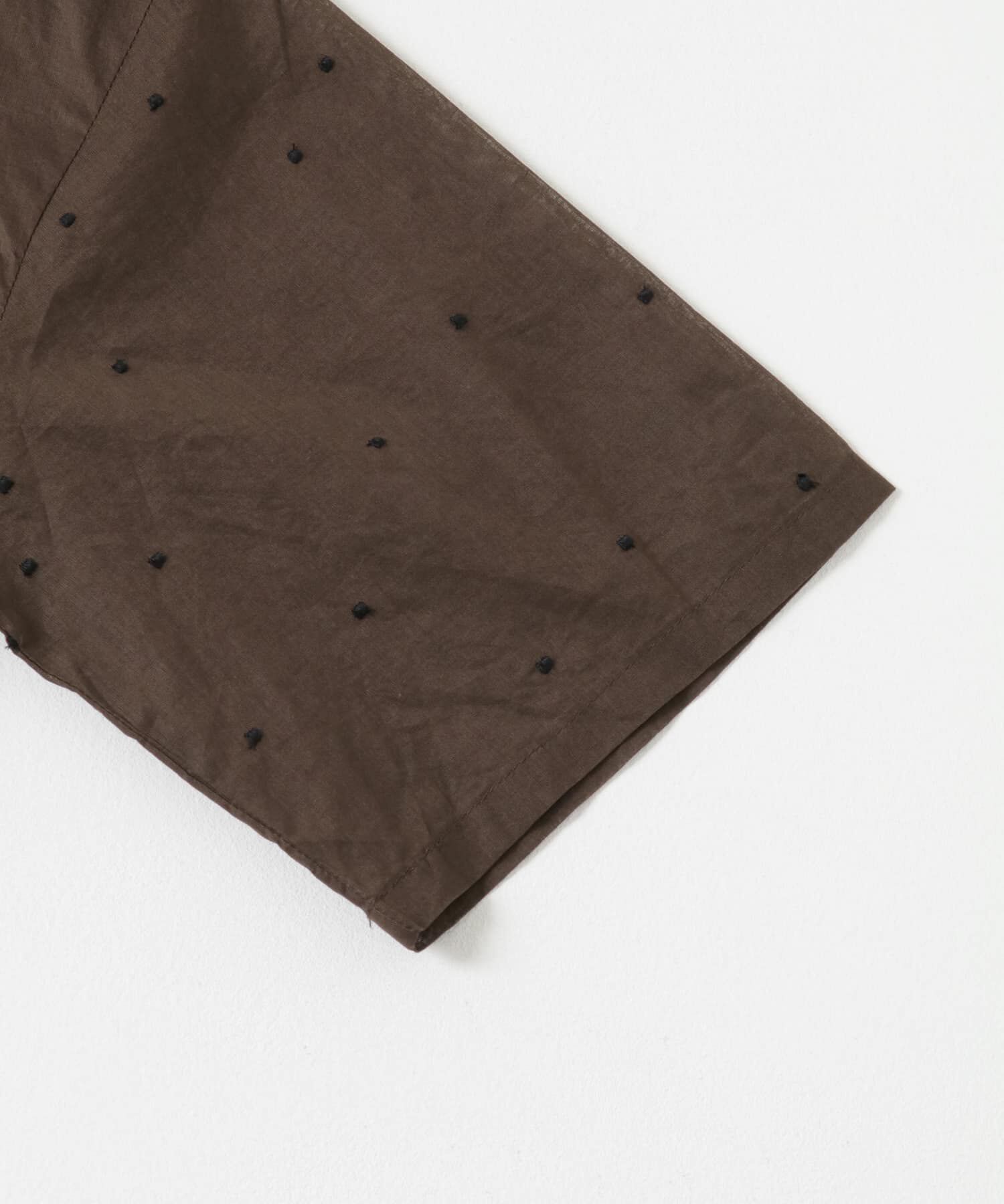 URBAN RESEARCH「new basic　オーガンジードットオープンカラーシャツ」|シャツ・ブラウス|