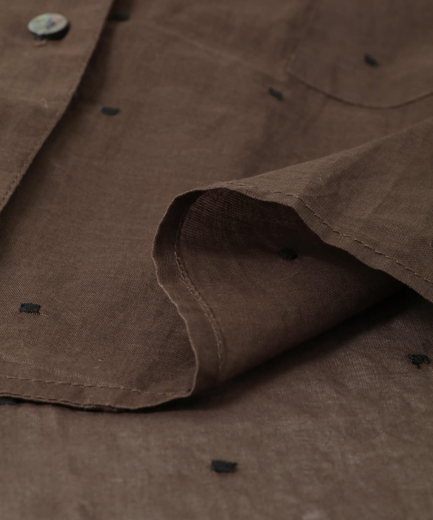 URBAN RESEARCH「new basic　オーガンジードットオープンカラーシャツ」|シャツ・ブラウス|