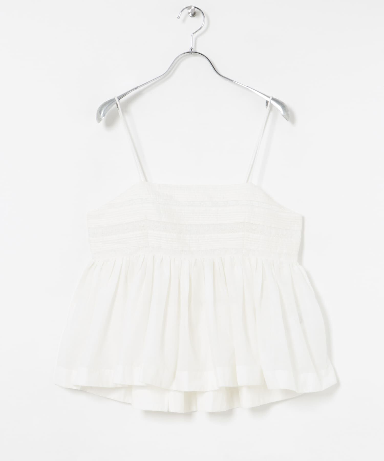 URBAN RESEARCH「レース切り替えキャミブラウス」|キャミソール|