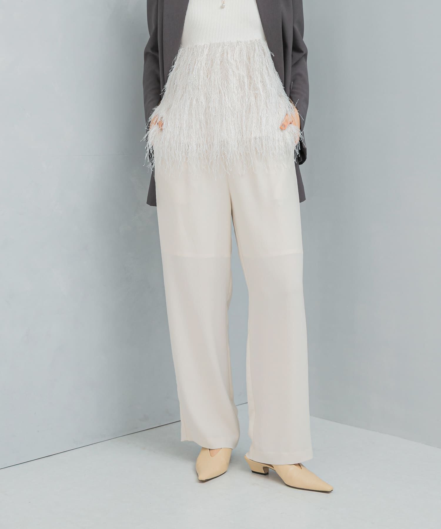 URBAN RESEARCH ROSSO「ストレッチジョーゼットイージーパンツ」|その他|