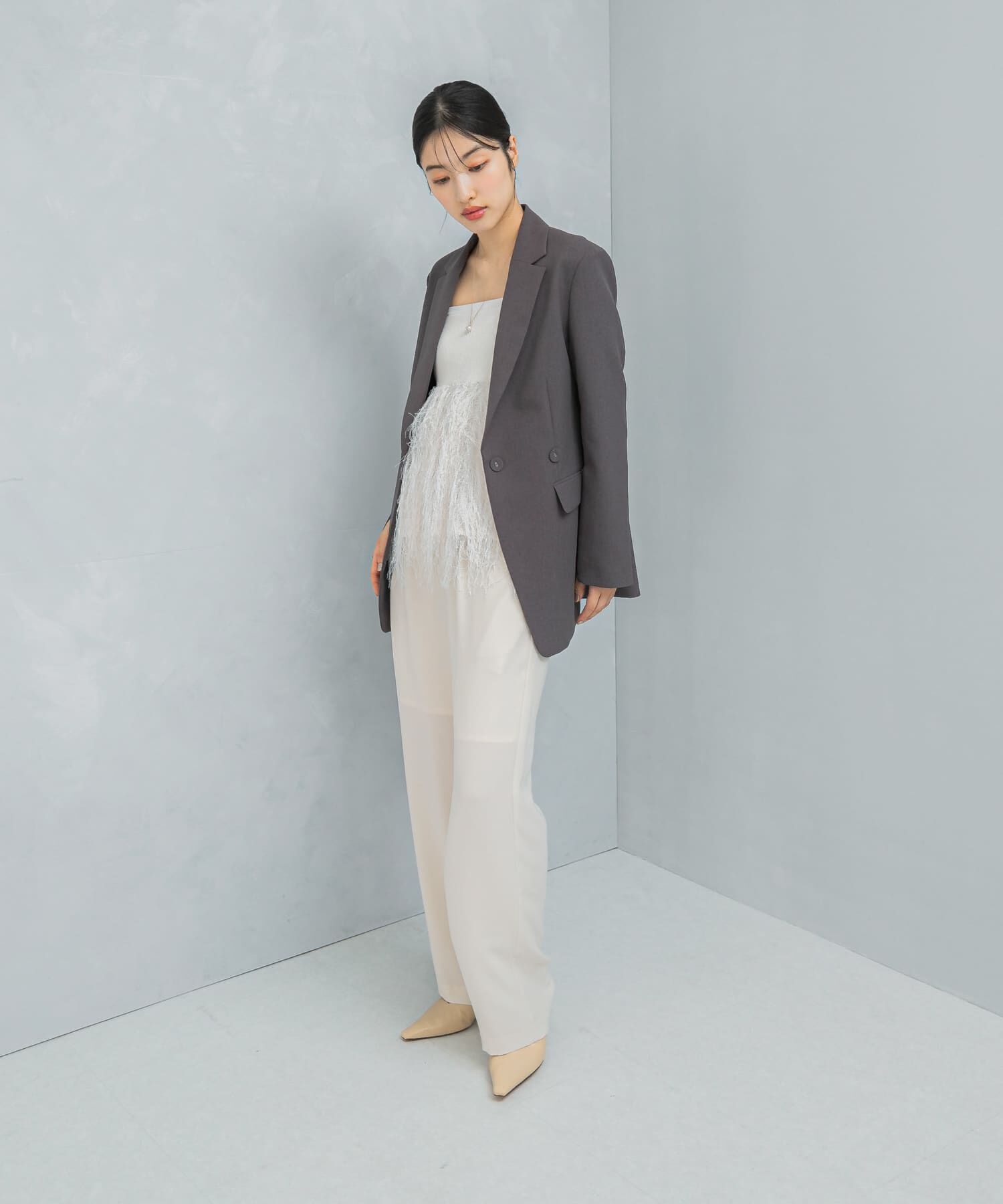 URBAN RESEARCH ROSSO「ストレッチジョーゼットイージーパンツ」|その他|