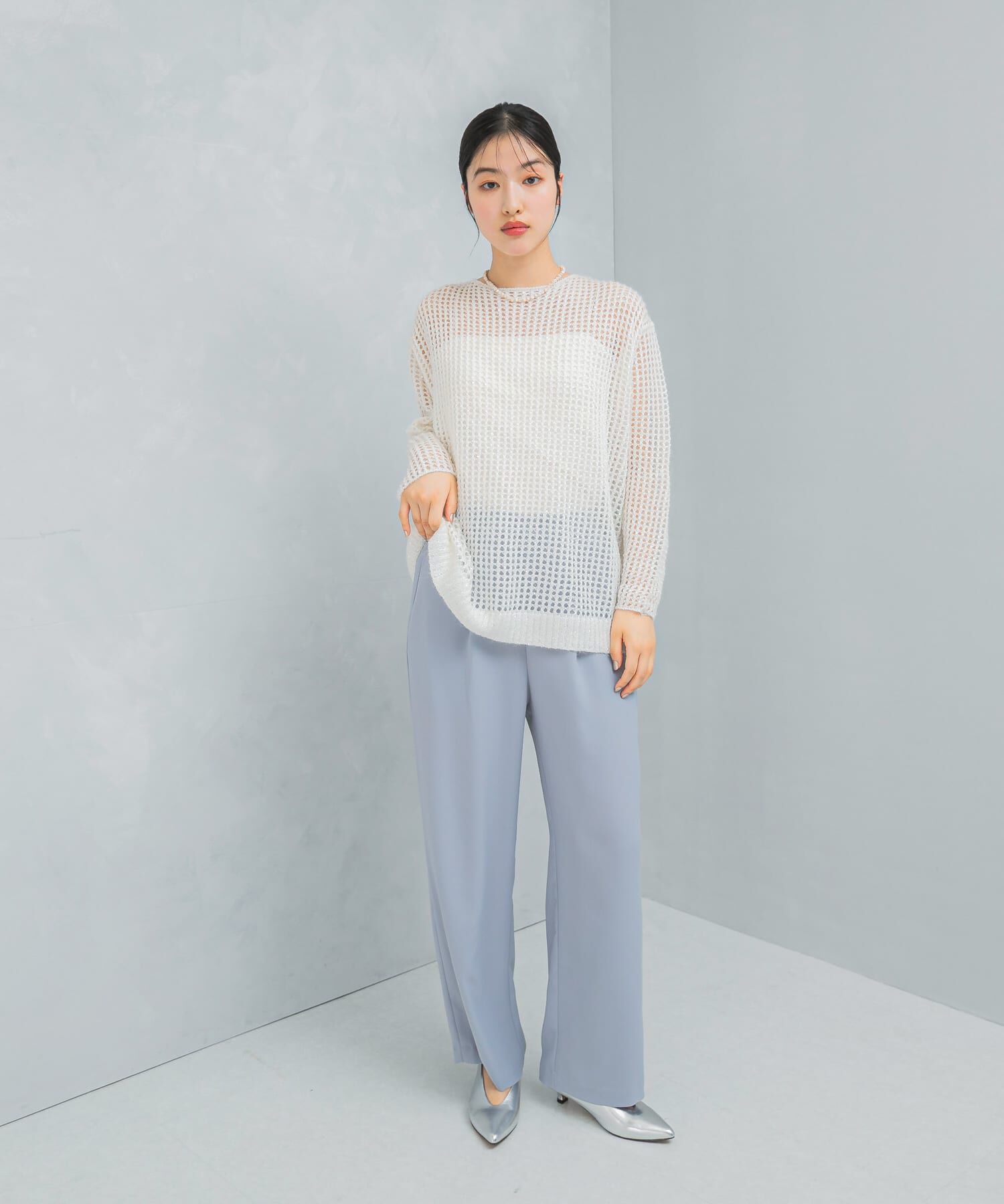 URBAN RESEARCH ROSSO「ストレッチジョーゼットイージーパンツ」|その他|