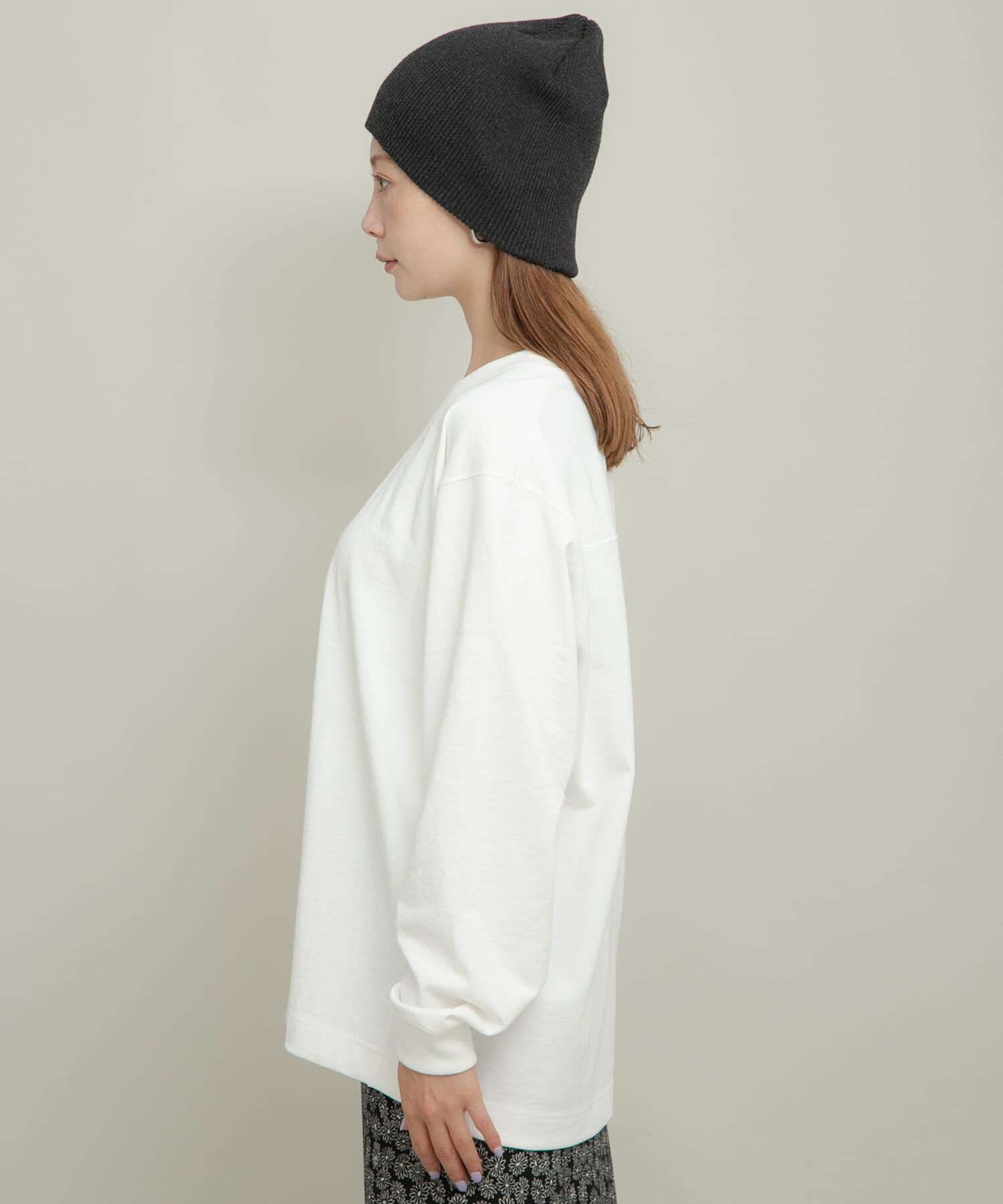 Sonny Label 「UpDRIFT ルーズフィットロングTシャツ」|Tシャツ・カットソー|