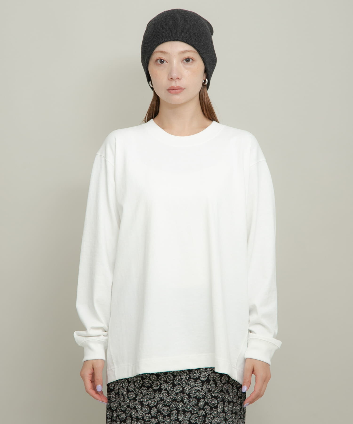 Sonny Label 「UpDRIFT ルーズフィットロングTシャツ」|Tシャツ・カットソー|