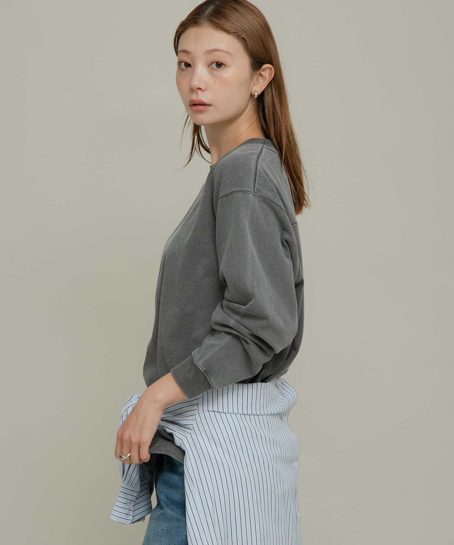 Sonny Label 「UpDRIFT ルーズフィットロングTシャツ」|Tシャツ・カットソー|