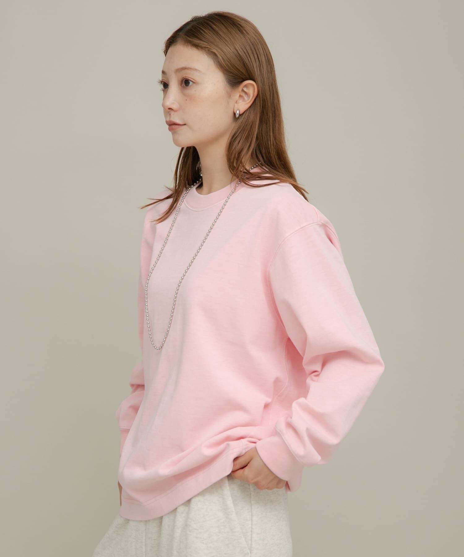 Sonny Label 「UpDRIFT ルーズフィットロングTシャツ」|Tシャツ・カットソー|