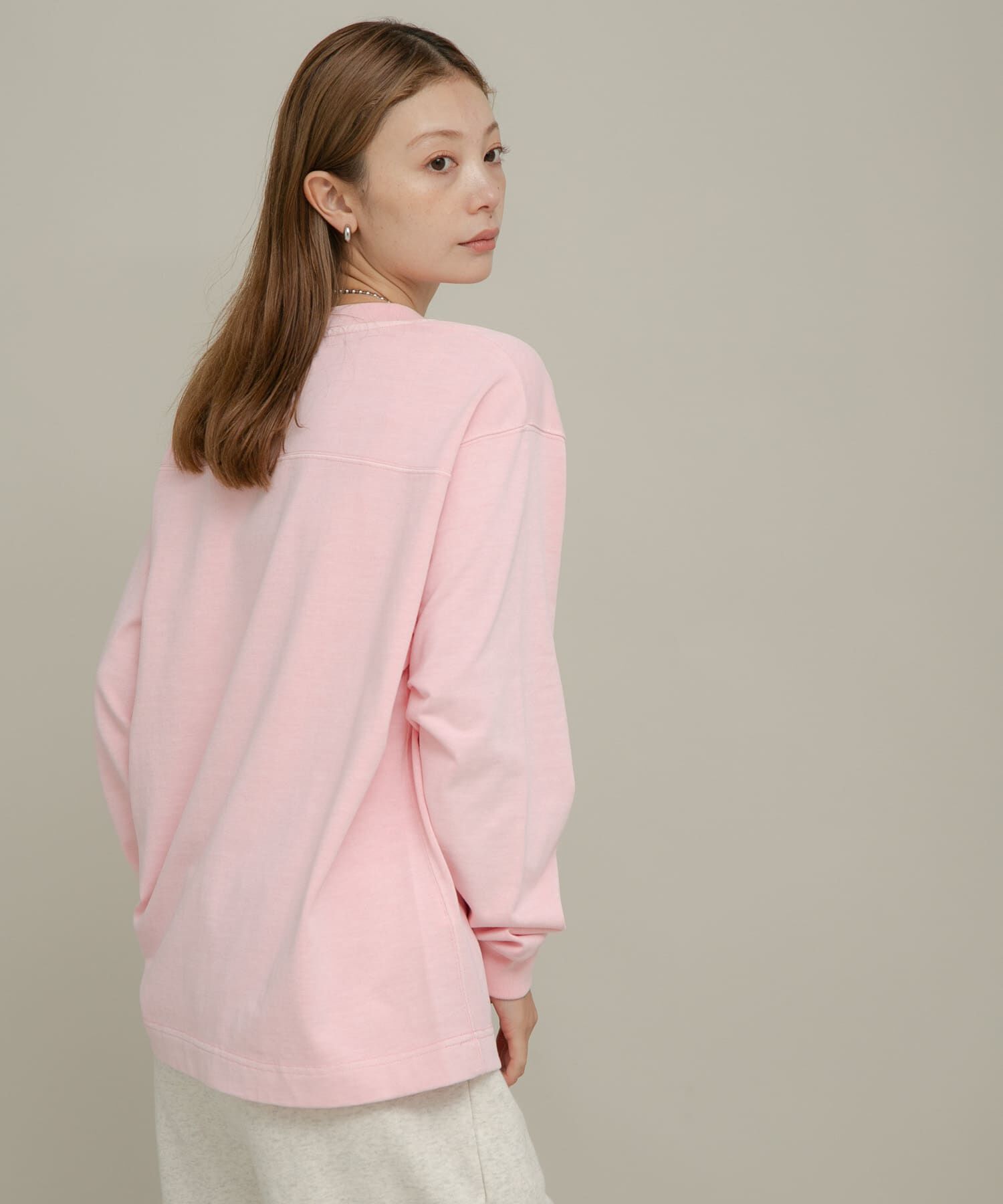 Sonny Label 「UpDRIFT ルーズフィットロングTシャツ」|Tシャツ・カットソー|