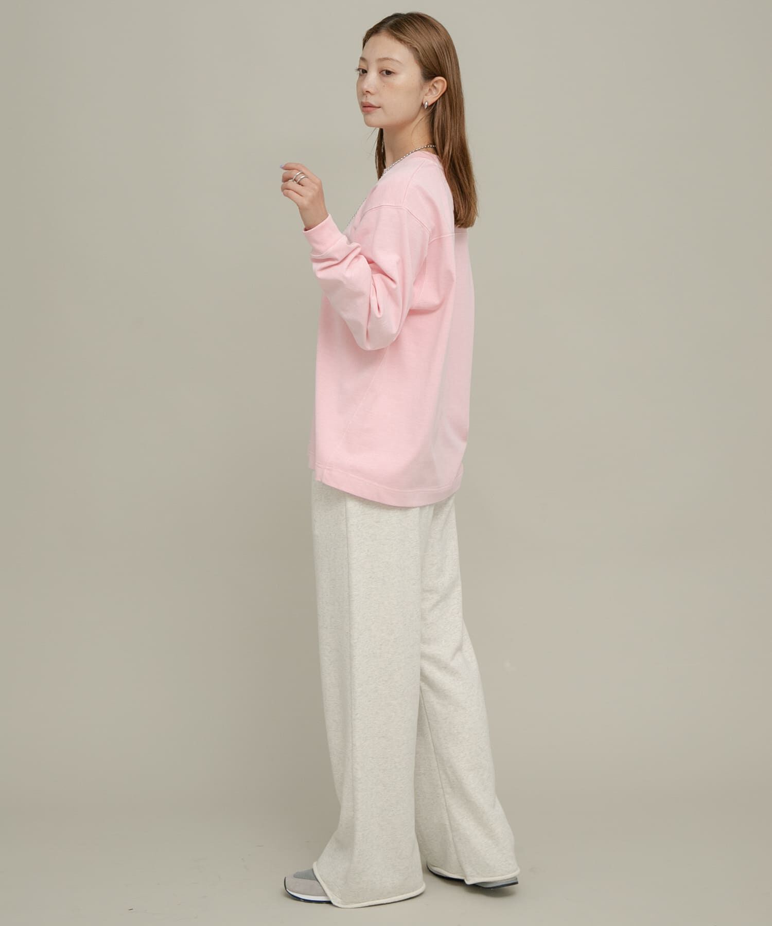 Sonny Label 「UpDRIFT ルーズフィットロングTシャツ」|Tシャツ・カットソー|