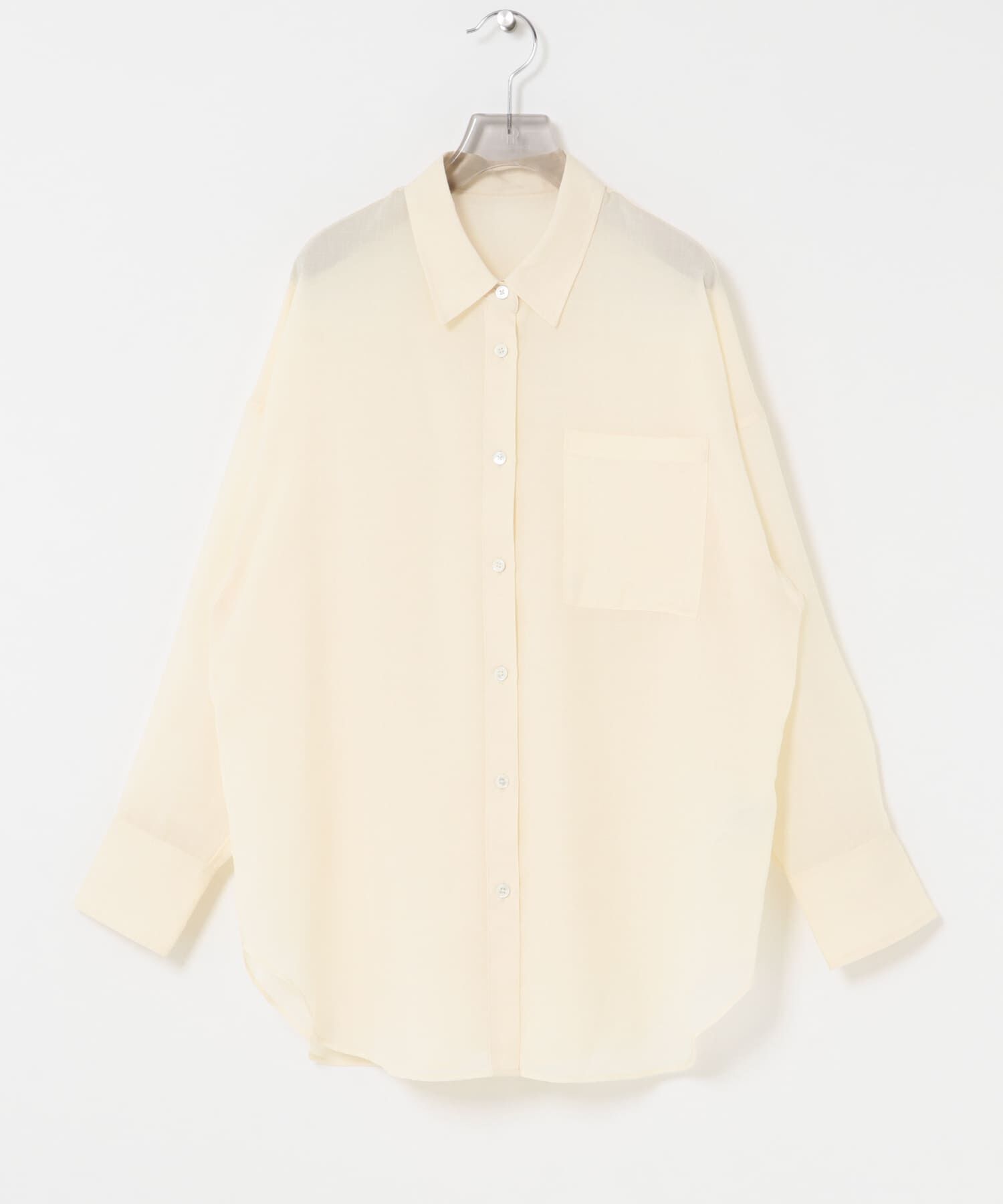 URBAN RESEARCH「シアーウールレギュラーカラーシャツ」|シャツ・ブラウス|