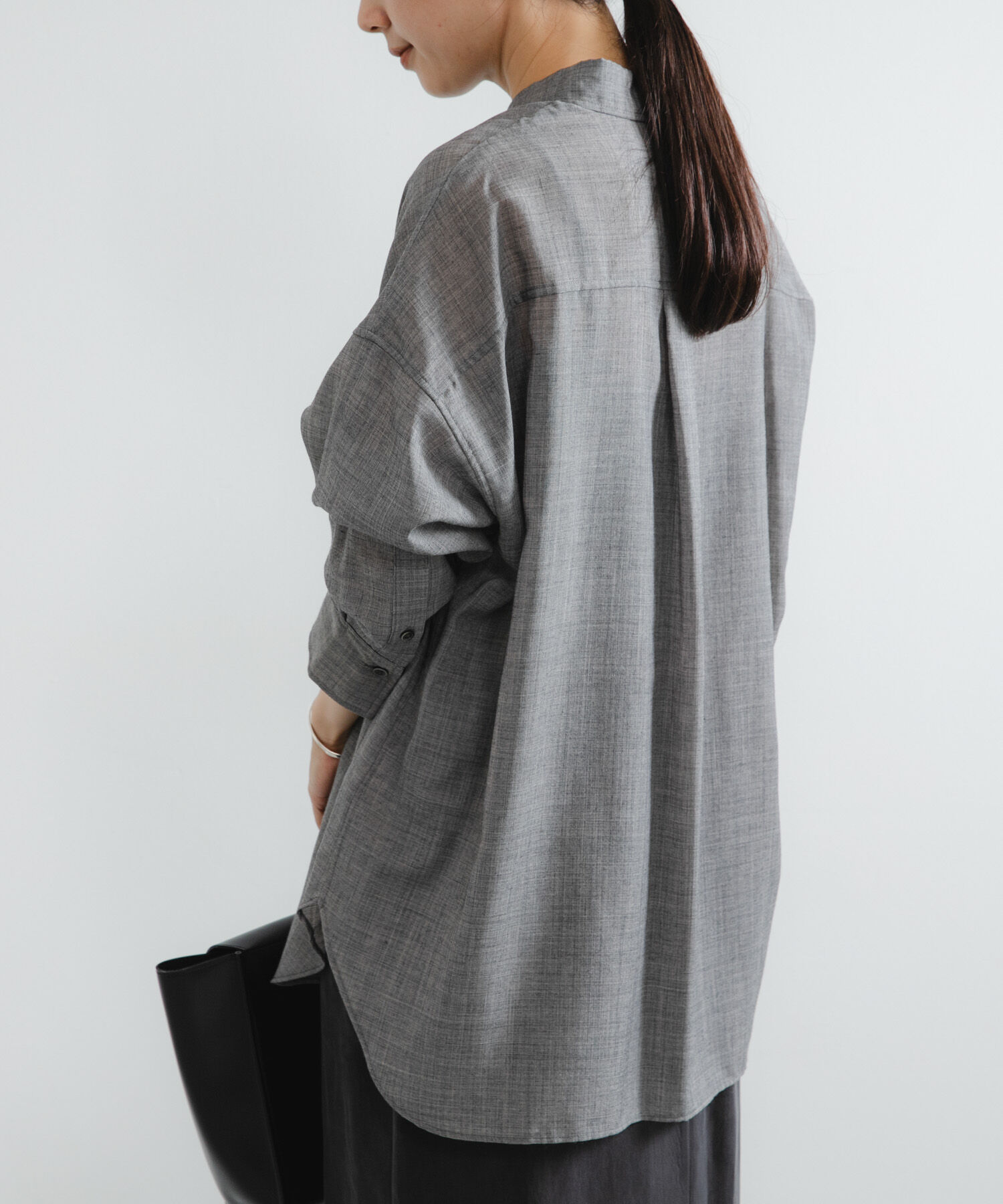 URBAN RESEARCH「シアーウールレギュラーカラーシャツ」|シャツ・ブラウス|