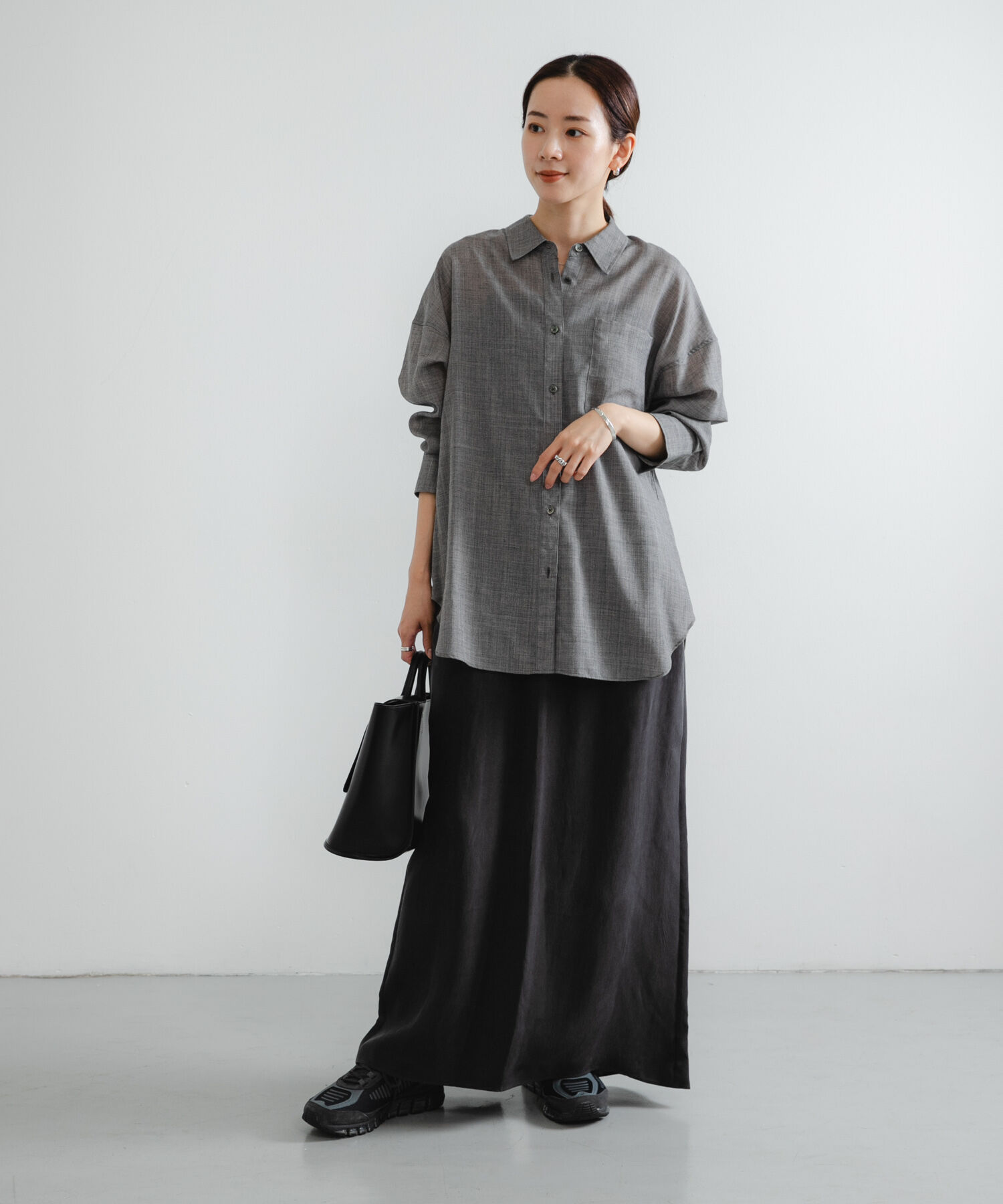 URBAN RESEARCH「シアーウールレギュラーカラーシャツ」|シャツ・ブラウス|