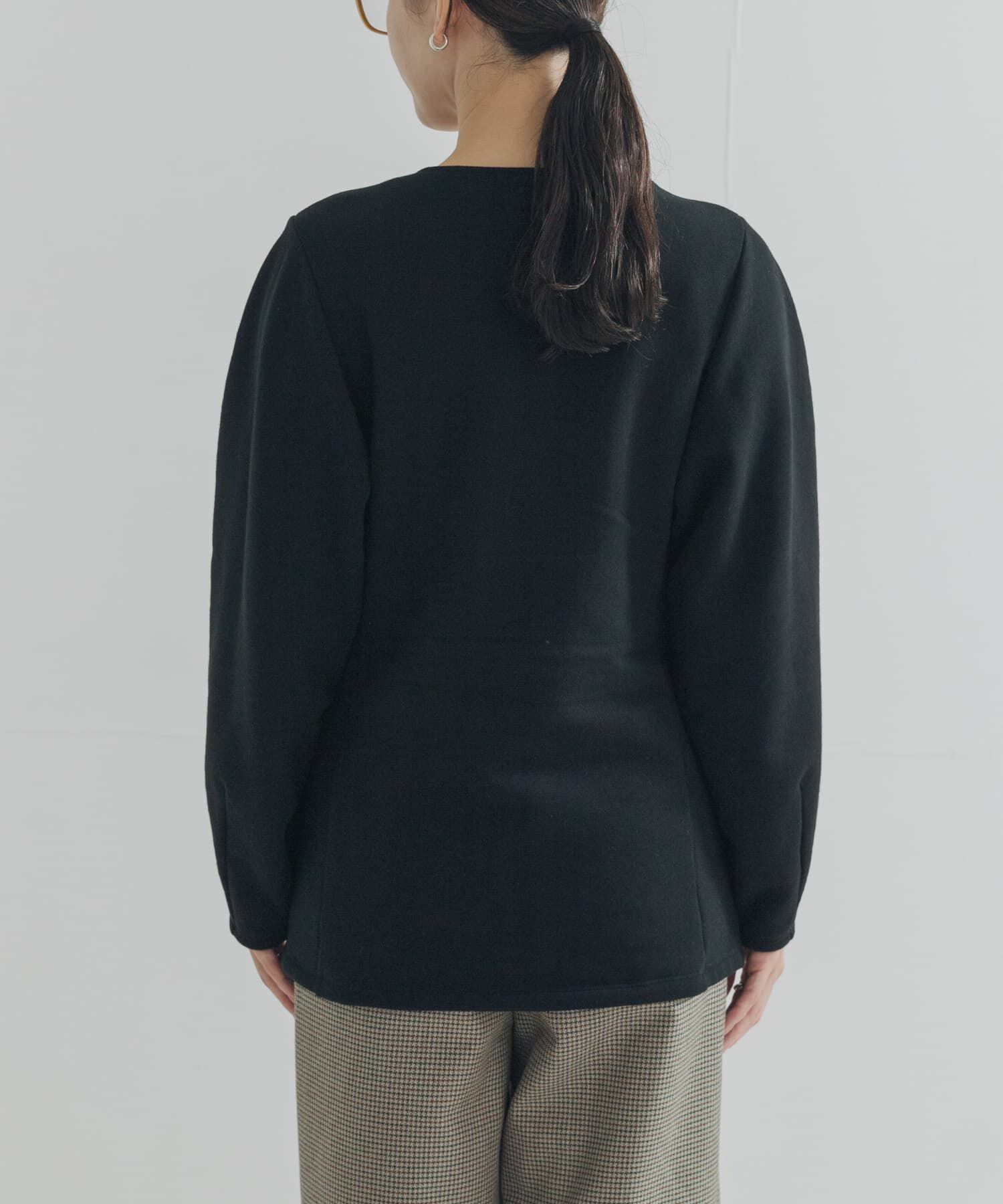 URBAN RESEARCH「ボリュームスリーブ裏起毛カーディガン」|カーディガン|