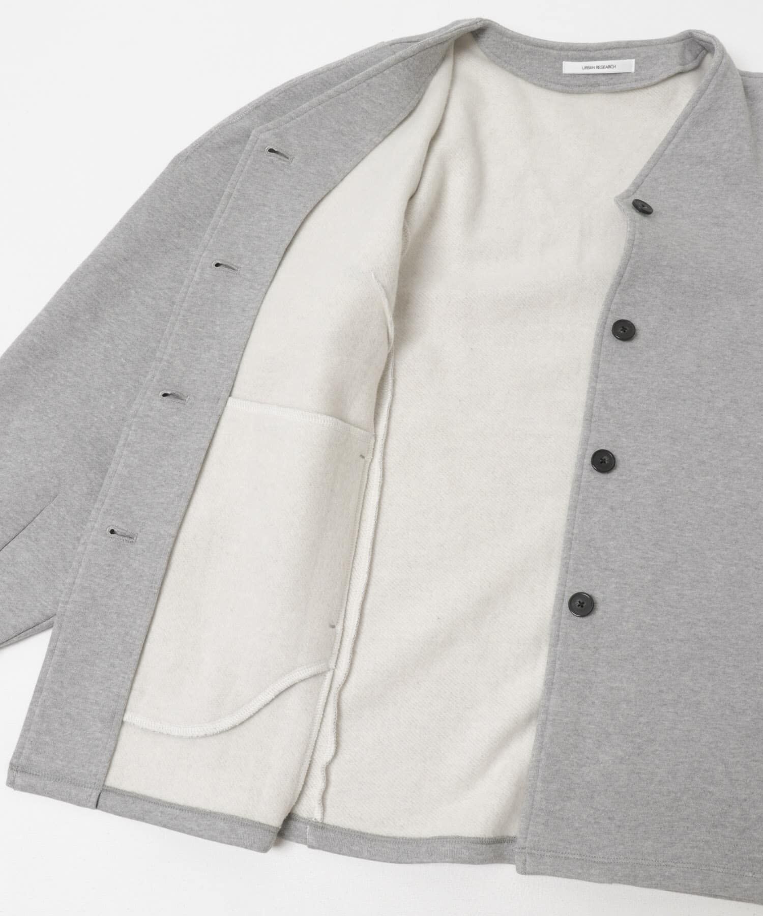 URBAN RESEARCH「ボリュームスリーブ裏起毛カーディガン」|カーディガン|