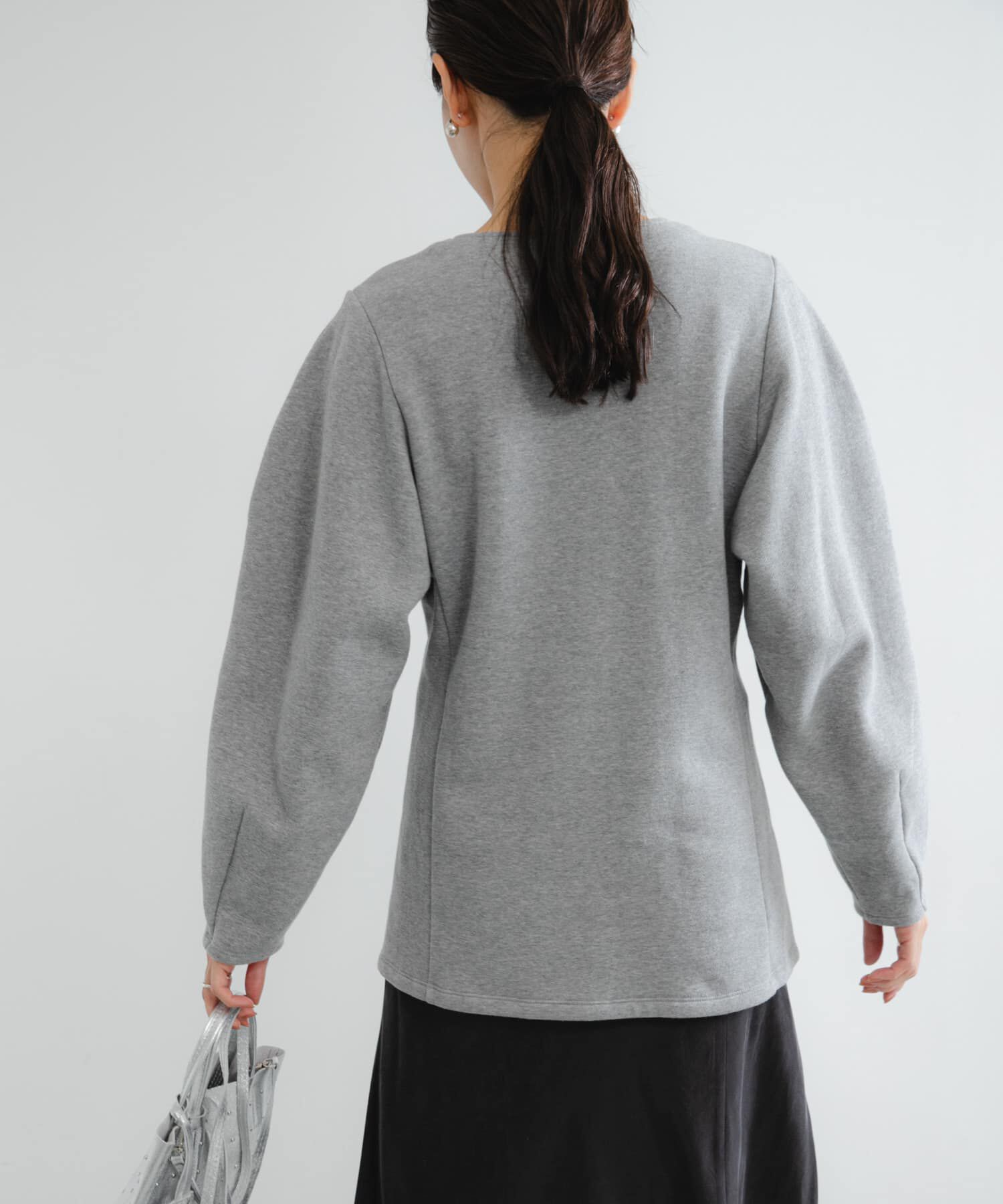 URBAN RESEARCH「ボリュームスリーブ裏起毛カーディガン」|カーディガン|