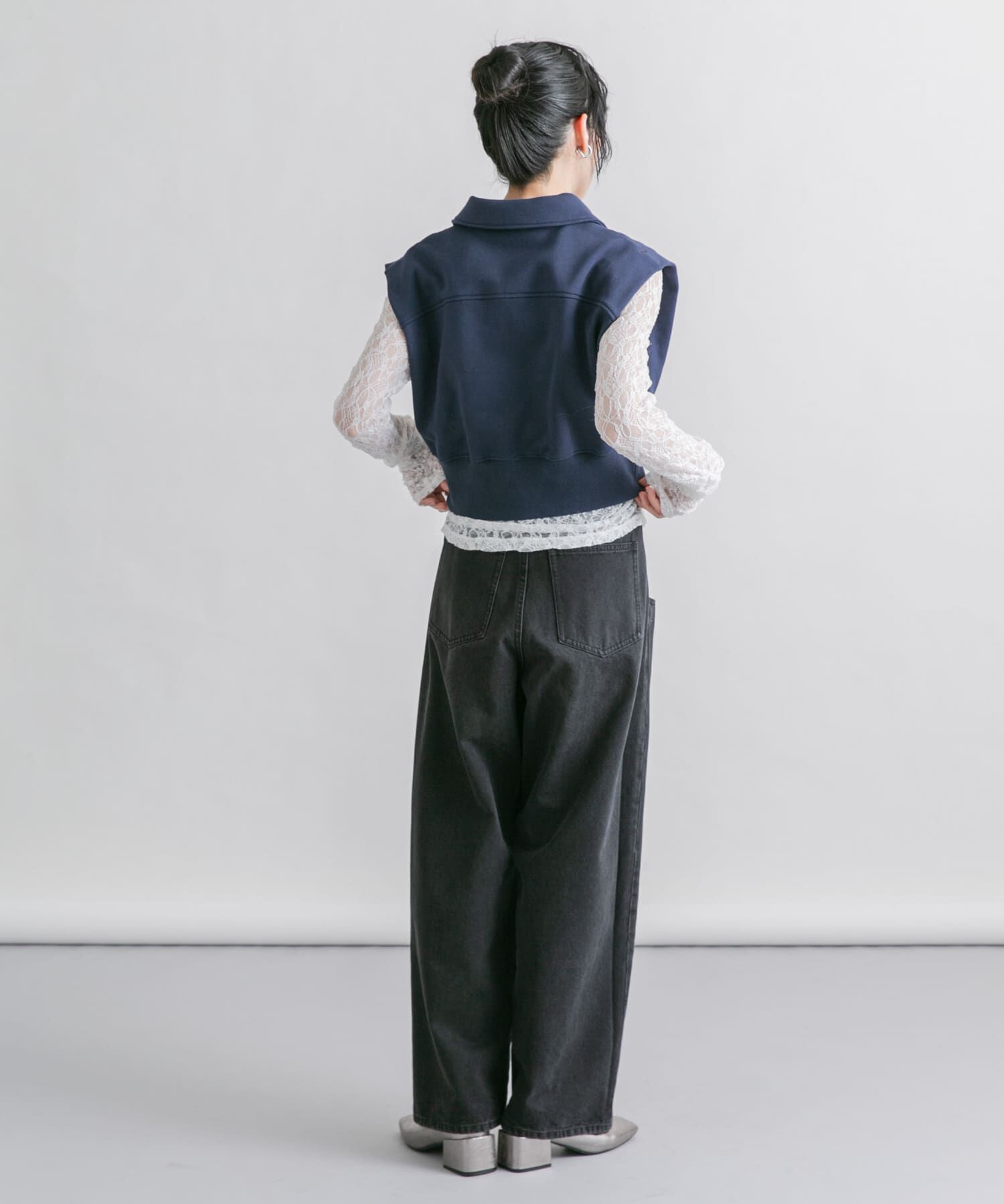  「ショルダータックZIPスウェット」|スウェット・ジャージ|