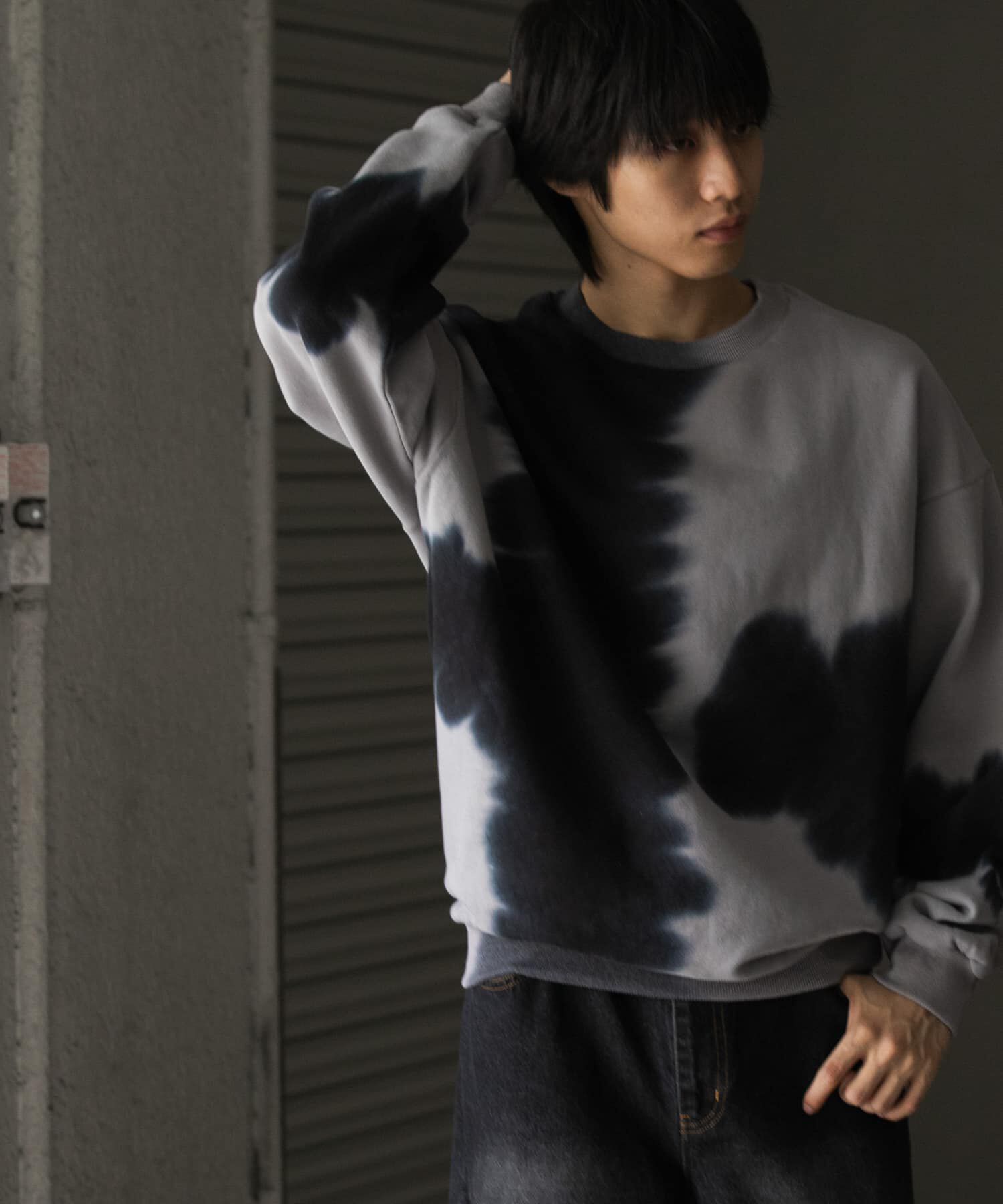 SENSE OF PLACE by URBAN RESEARCH「ブリーチクルーネックウェット」|スウェット・ジャージ|