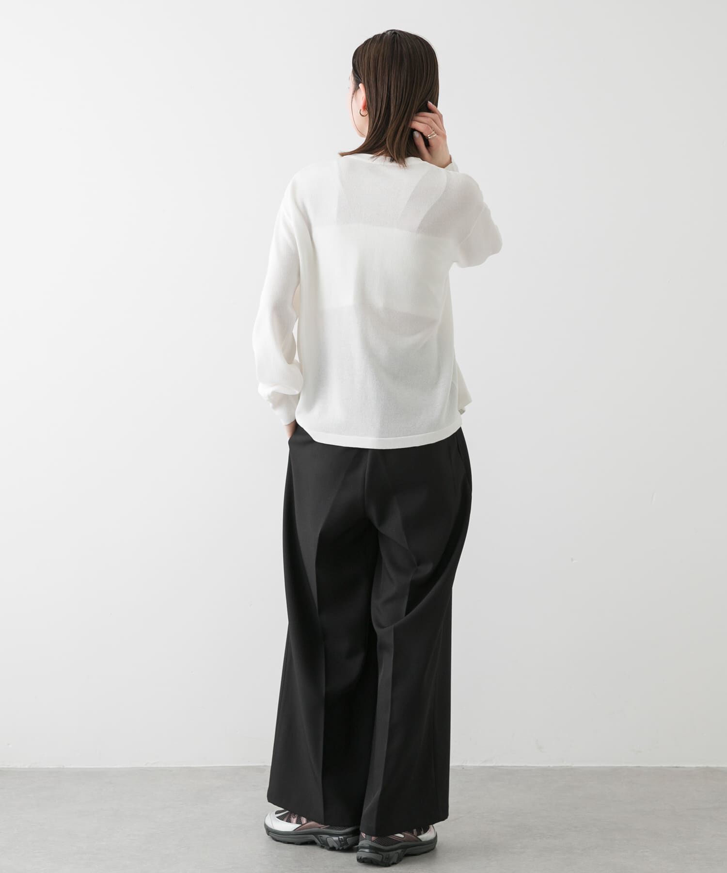 SENSE OF PLACE by URBAN RESEARCH「ドロストシャーリングカーディガン」|カーディガン|