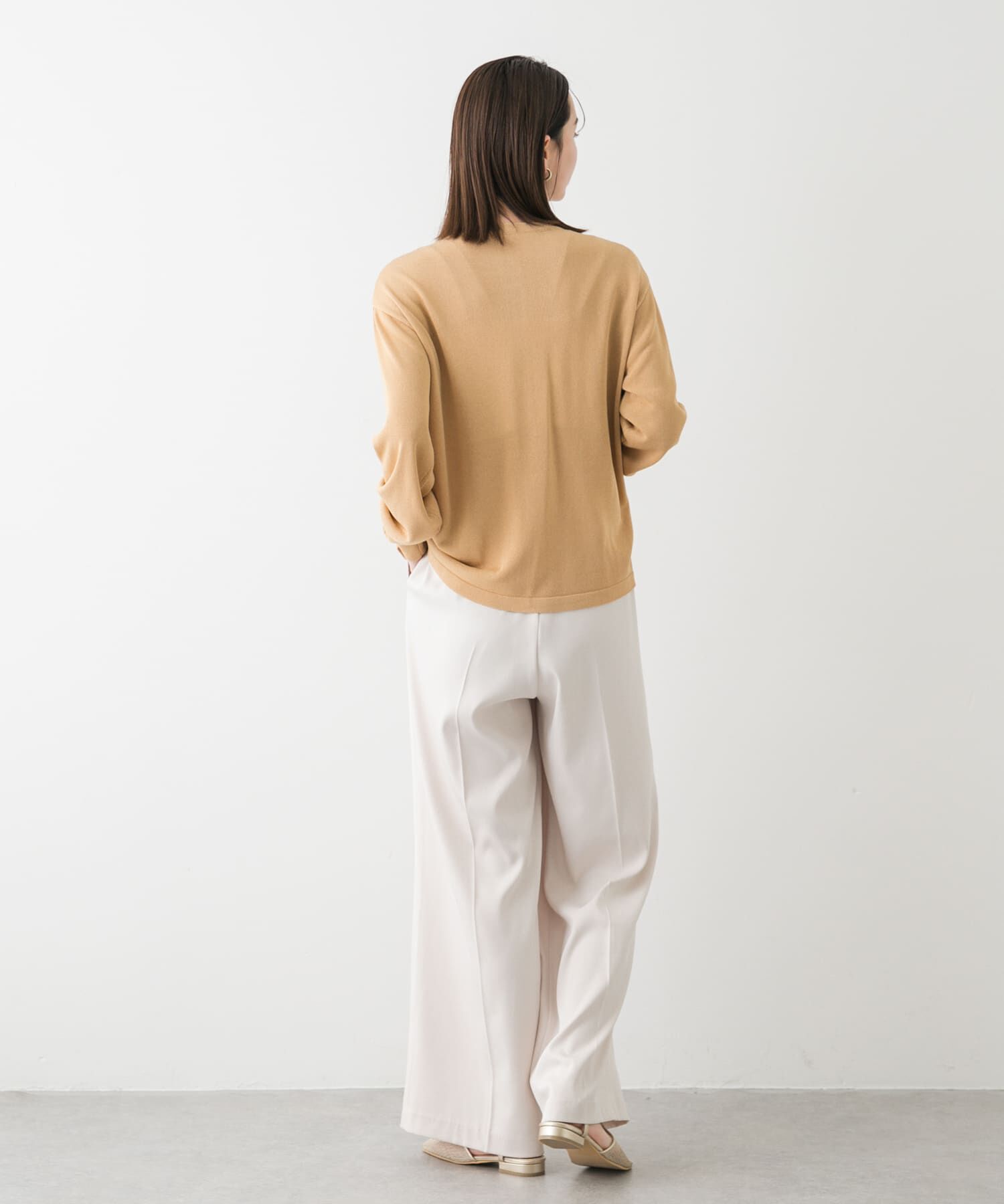 SENSE OF PLACE by URBAN RESEARCH「ドロストシャーリングカーディガン」|カーディガン|