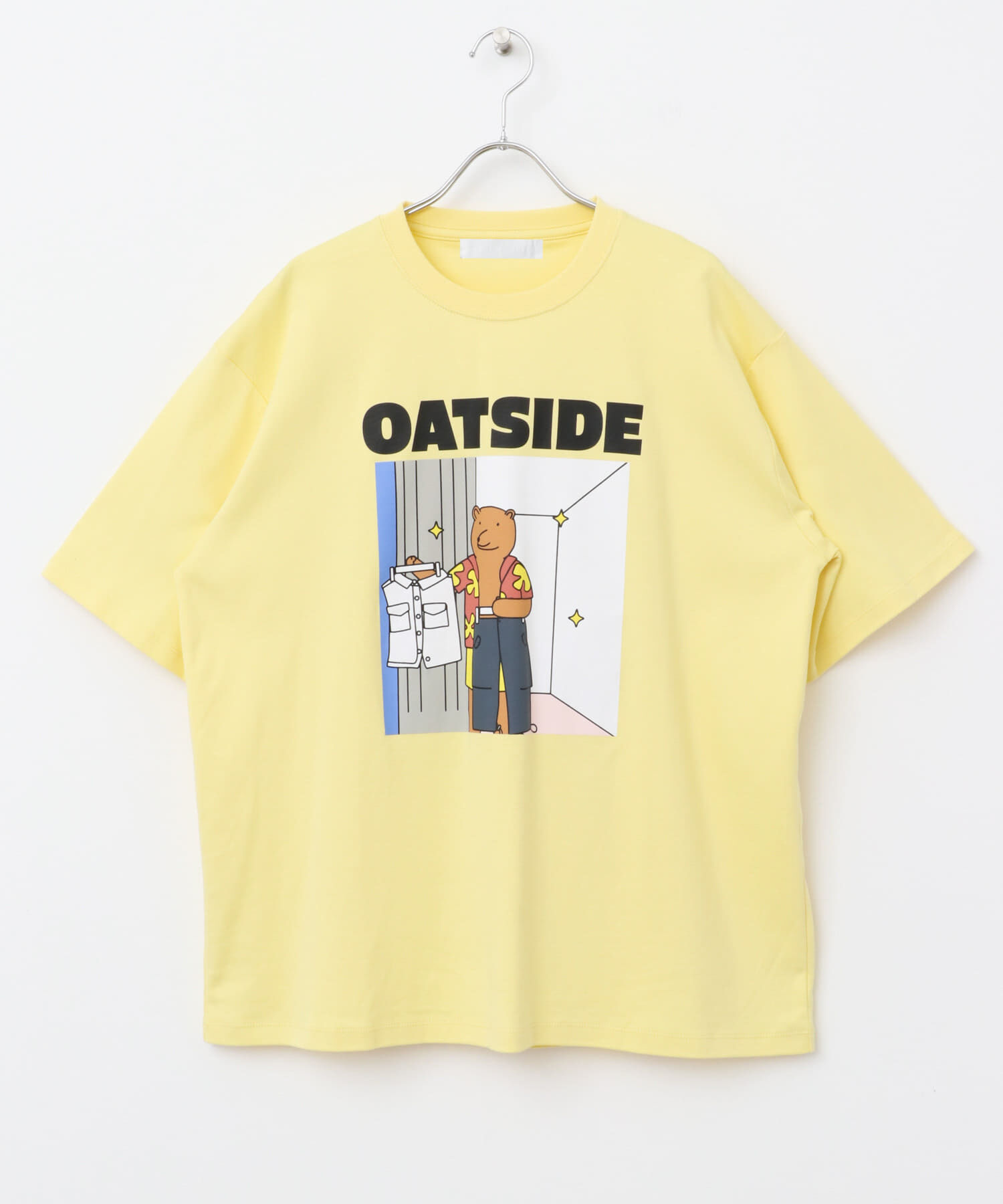 SENSE OF PLACE by URBAN RESEARCH「『別注』OATSIDE&times;SENSE OF PLACE　グラフィックショートスリーブ Tシャツ B」|Tシャツ・カットソー|