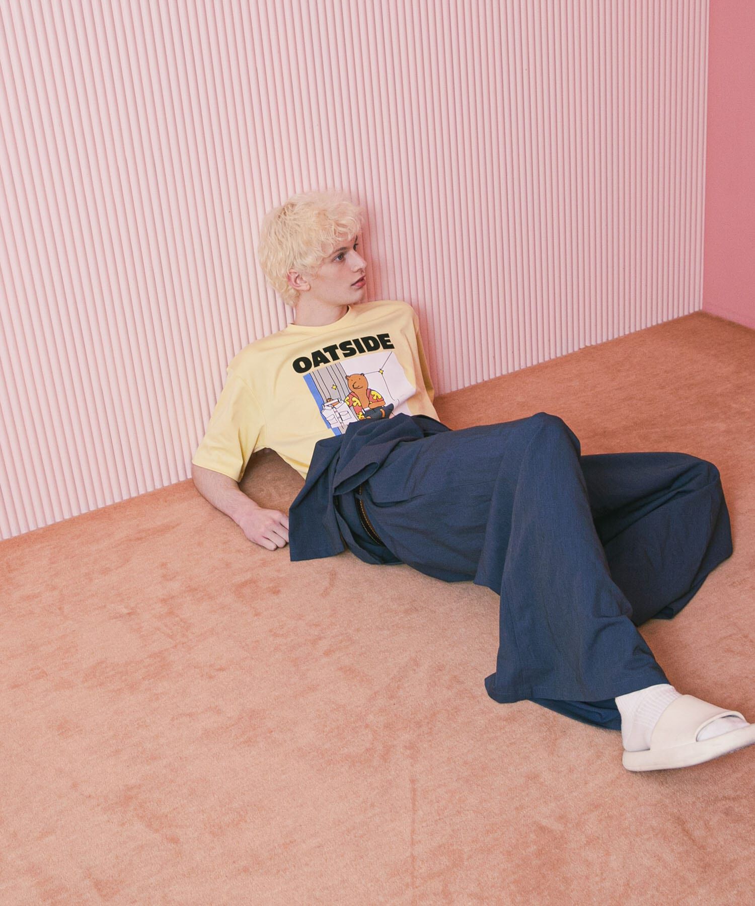 SENSE OF PLACE by URBAN RESEARCH「『別注』OATSIDE&times;SENSE OF PLACE　グラフィックショートスリーブ Tシャツ B」|Tシャツ・カットソー|