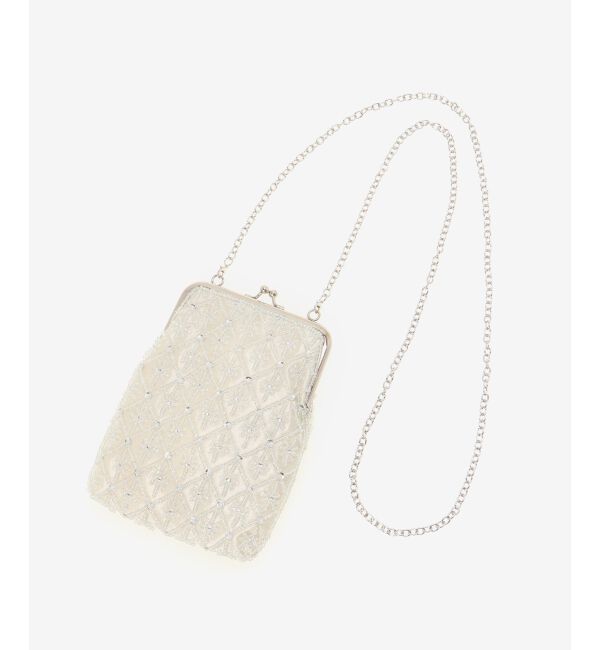 MAJESTICLEGON「2WAYビーズ刺繍バッグ」|ショルダー・メッセンジャー|