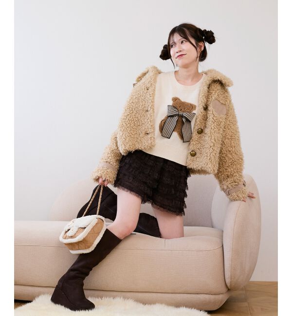  「レースティアードショートパンツ」|その他|