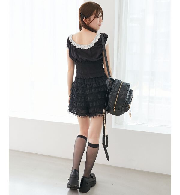  「レースティアードショートパンツ」|その他|