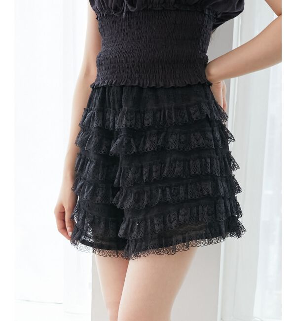  「レースティアードショートパンツ」|その他|