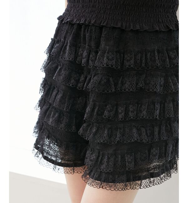  「レースティアードショートパンツ」|その他|