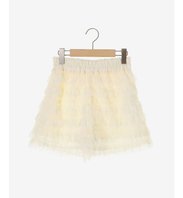  「レースティアードショートパンツ」|その他|