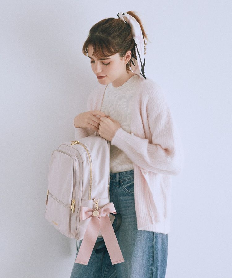 Maison de FLEUR「撥水加工ポケットリボンリュック」|リュック|