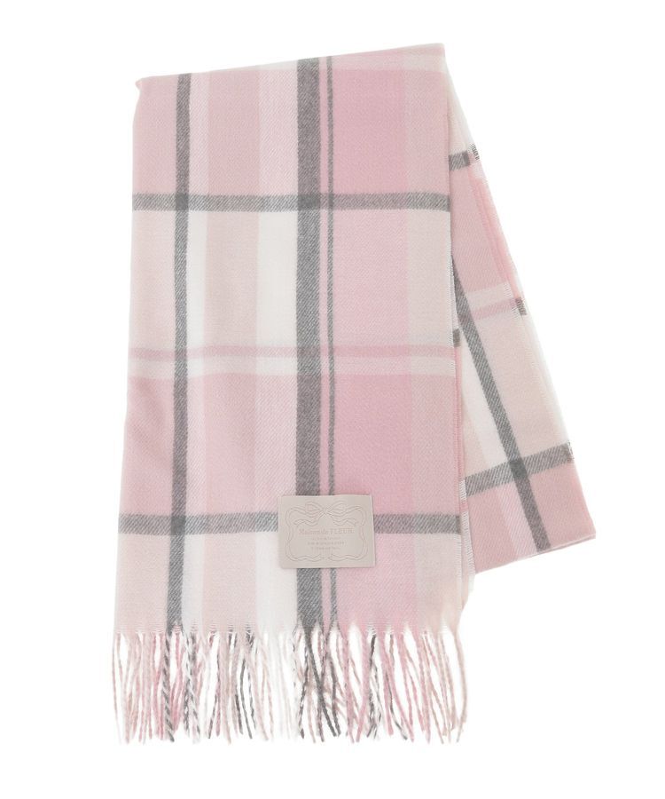 Maison de FLEUR「チェックストール」|ストール|