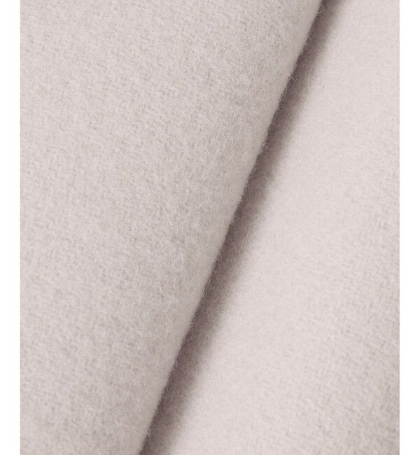 allureville「メルトンコクーンミドルコート」|ダッフルコート|