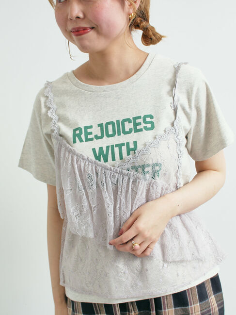 SM2「フリルレースキャミソールブラウス」|シャツ・ブラウス|