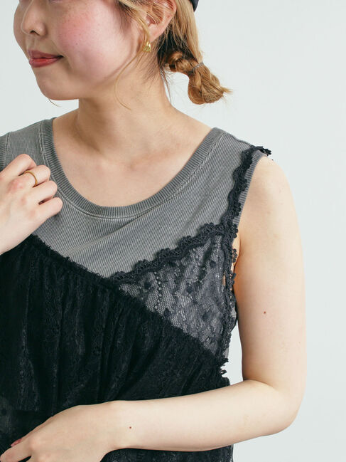 SM2「フリルレースキャミソールブラウス」|シャツ・ブラウス|