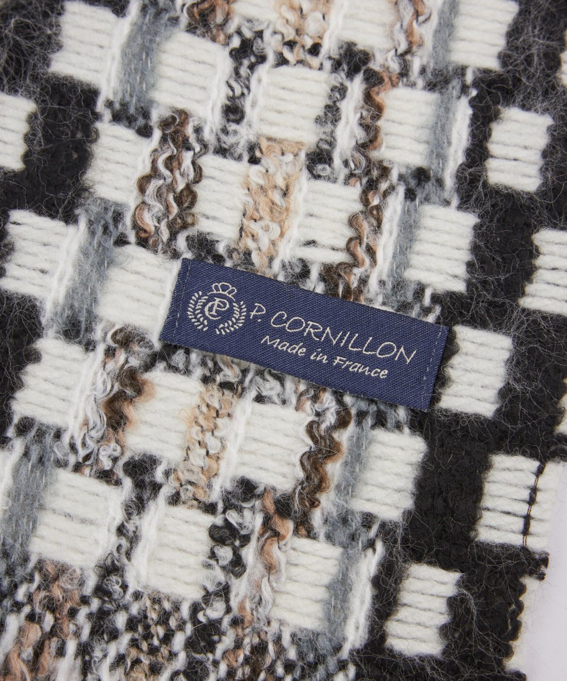 Le Souk「ミックスヤーンマフラー《P.CORNILLON / ピー・コルニヨン》」|ストール|