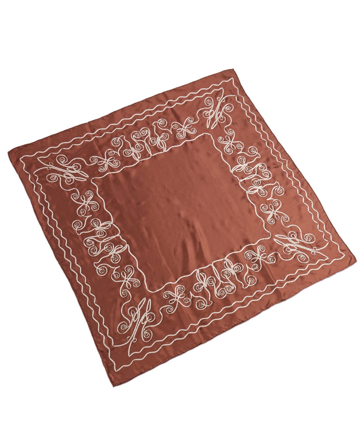 FAVORITE SUKINAMONO「テープエンブロイダリースカーフII《ASAUCE MELER》」|ストール|