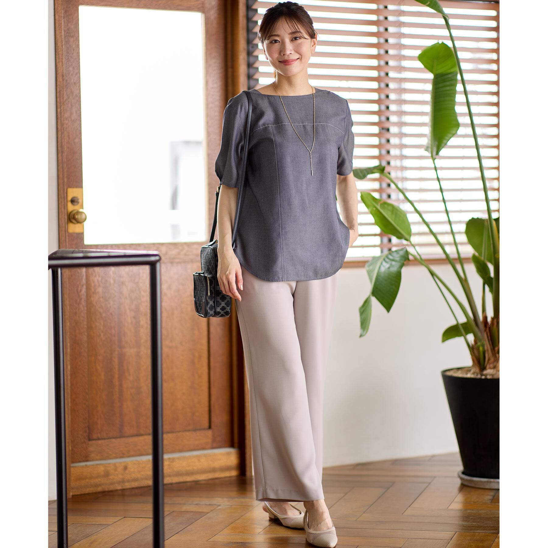 Reflect「【私のパンツ／UVカット／マシンウォッシュ可】フレアシルエットパンツ」|その他|