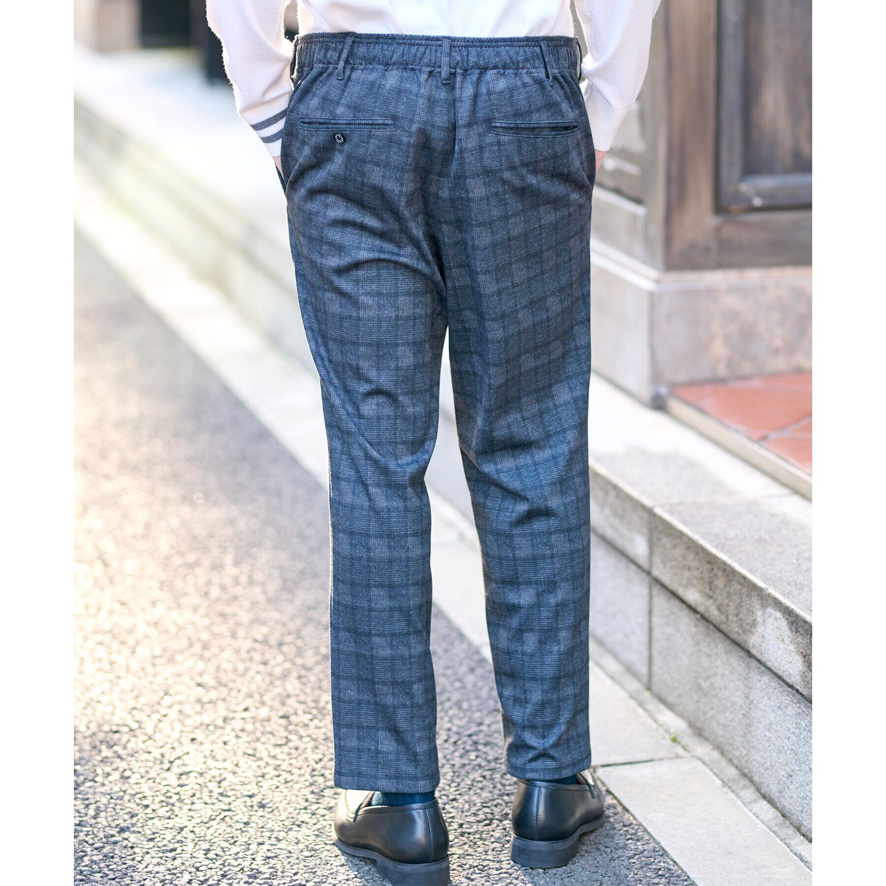 DRESSTERIOR「【セットアップ可】ネイビーグレンチェックパンツ」|その他|