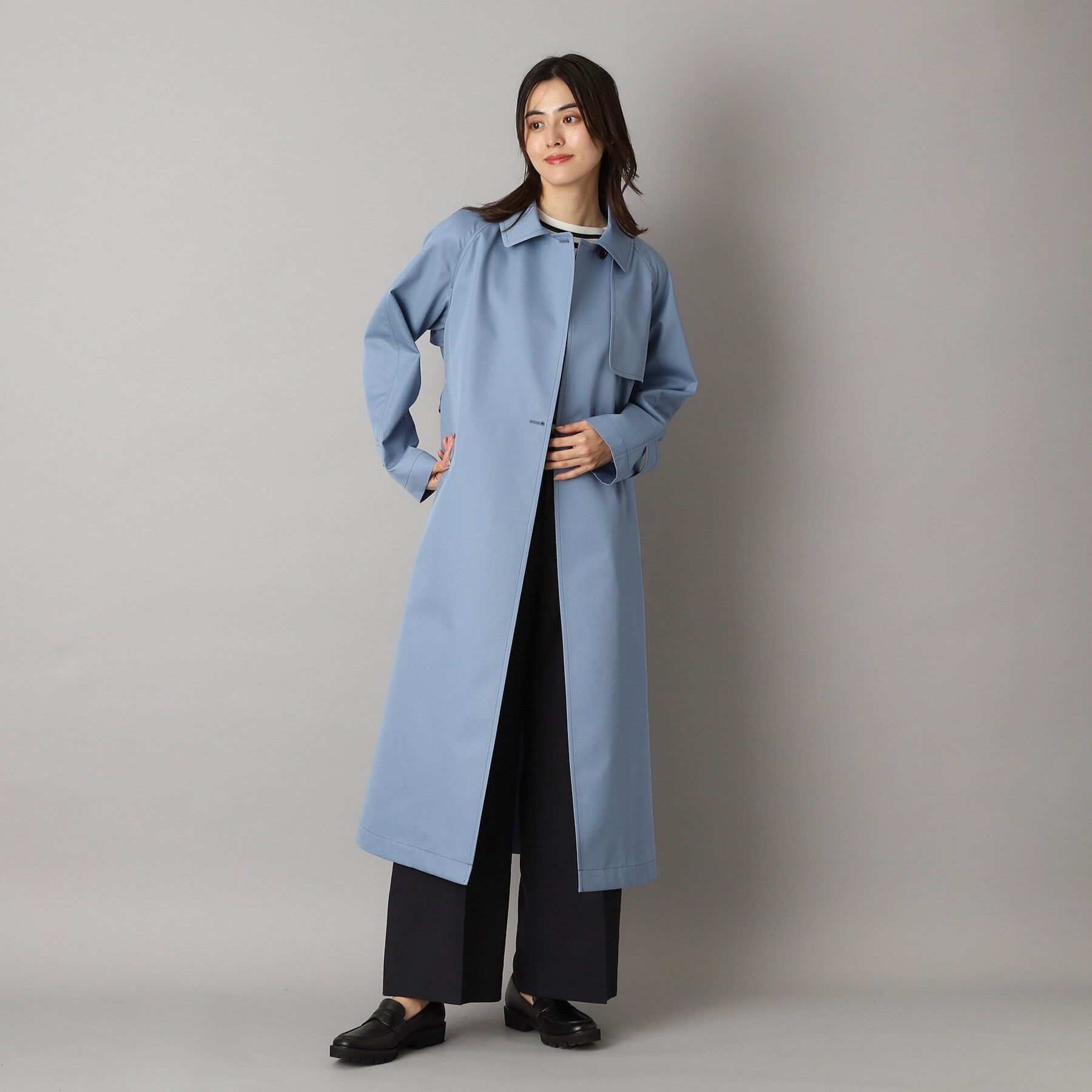 DRESSTERIOR「【上品/美シルエット】ライトトレンチコート」|トレンチコート|