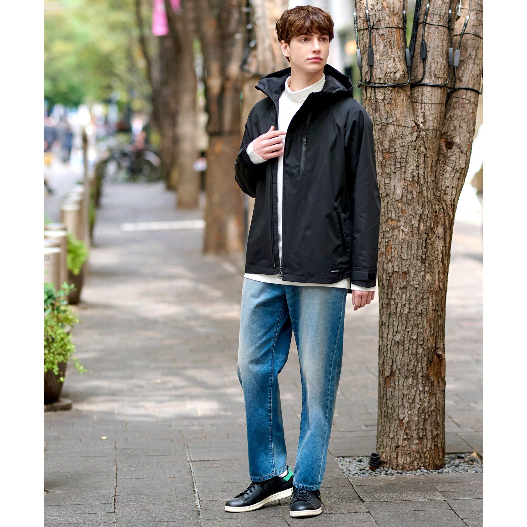 DRESSTERIOR「10．6oz コンフォートワイドデニムパンツ」|デニム|