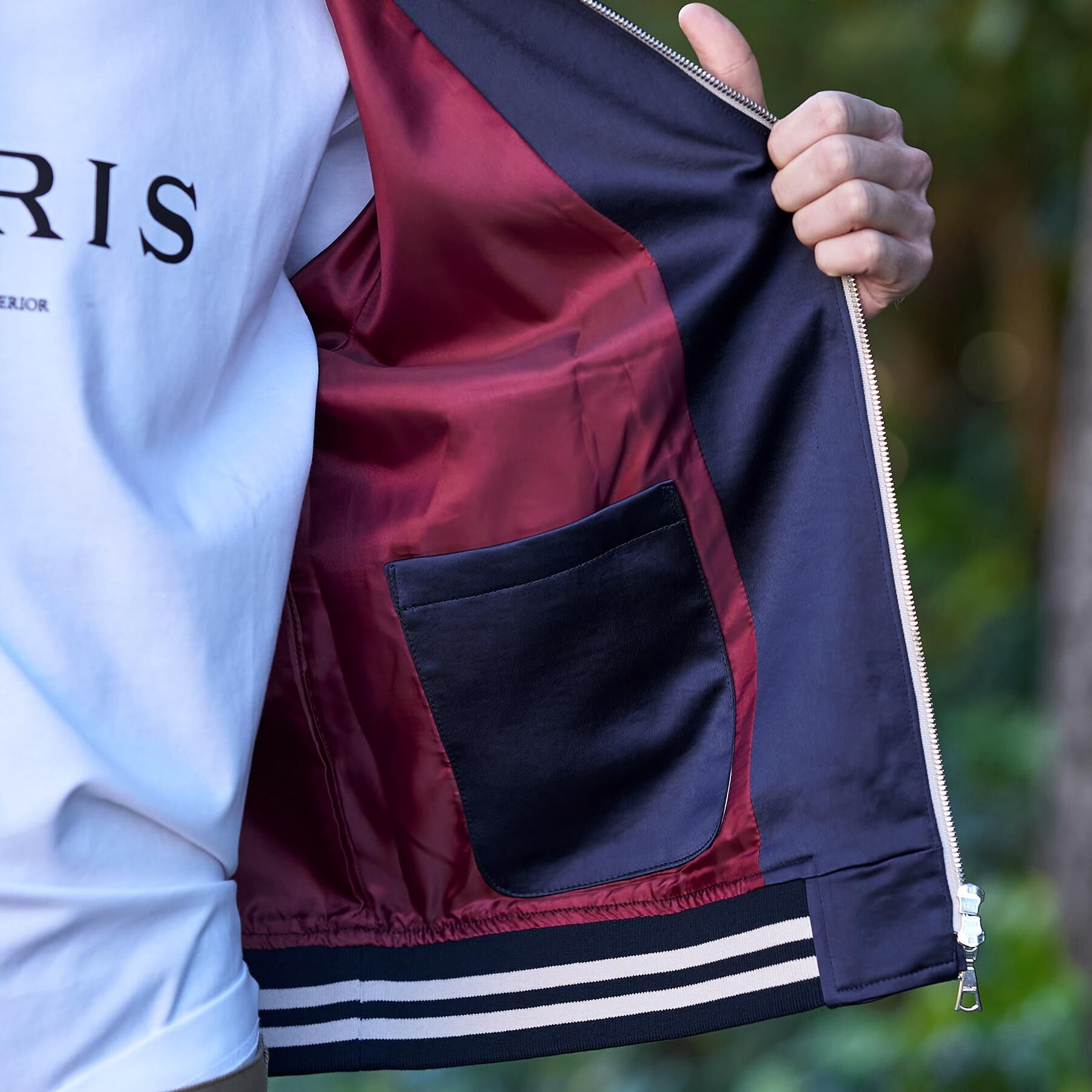 DRESSTERIOR「ラビット刺繍 スカジャン」|ブルゾン・スタジャン|