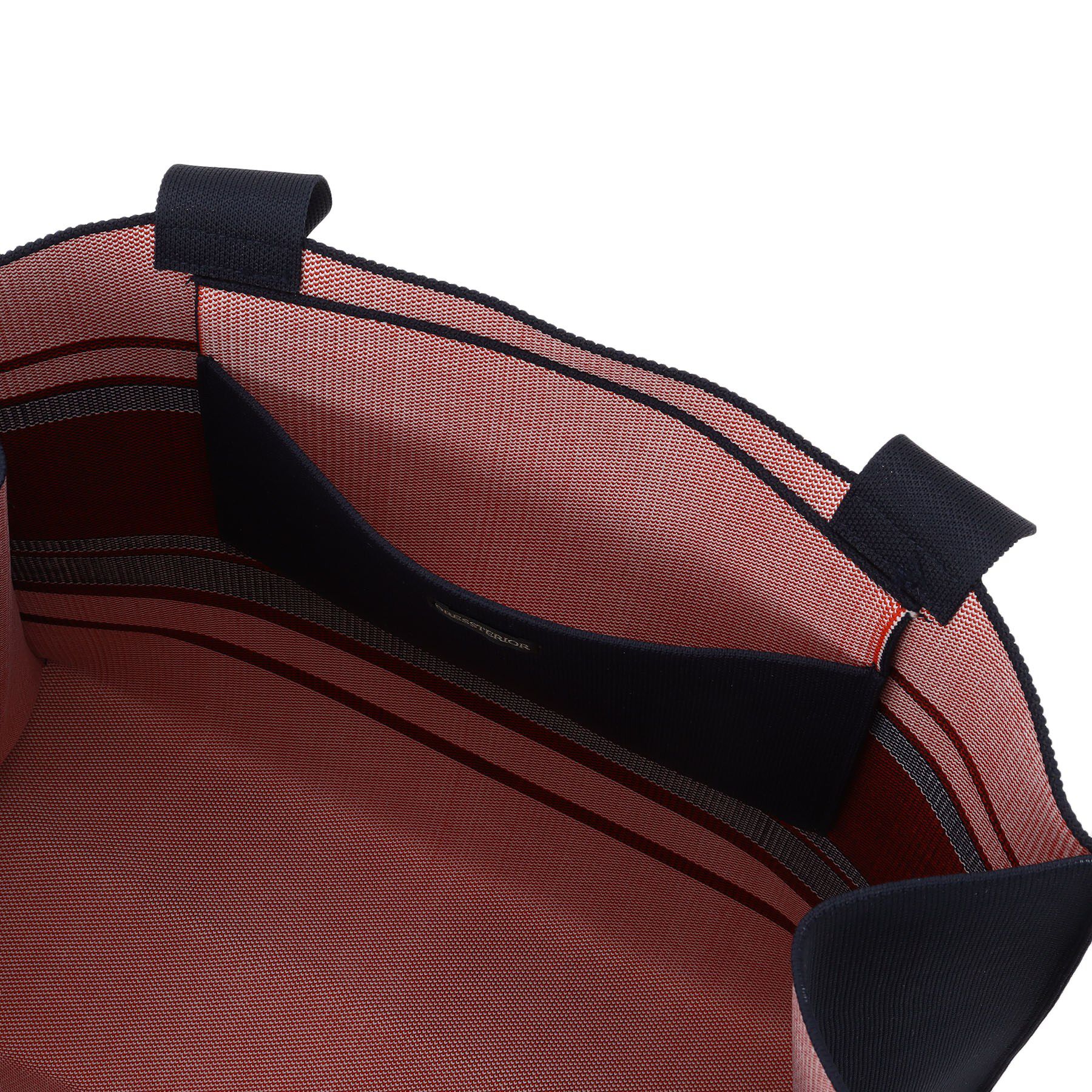 DRESSTERIOR「ボーダーニットラージトート」|トートバッグ|