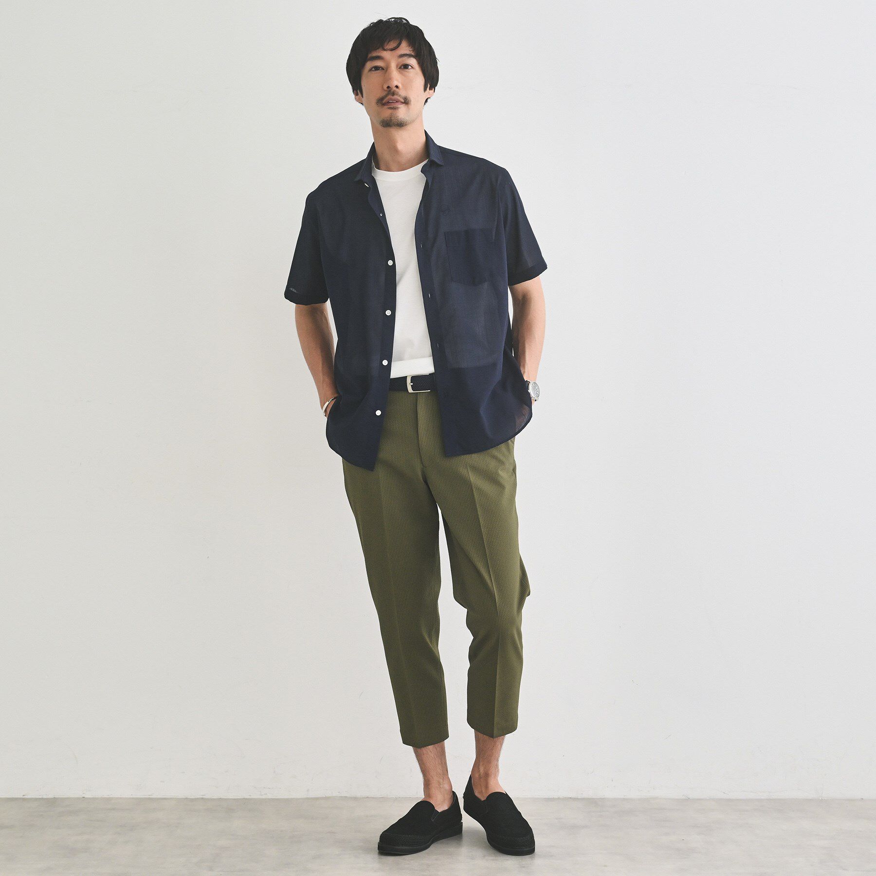 TAKEO KIKUCHI「ローン半袖シャツ」|シャツ・ブラウス|