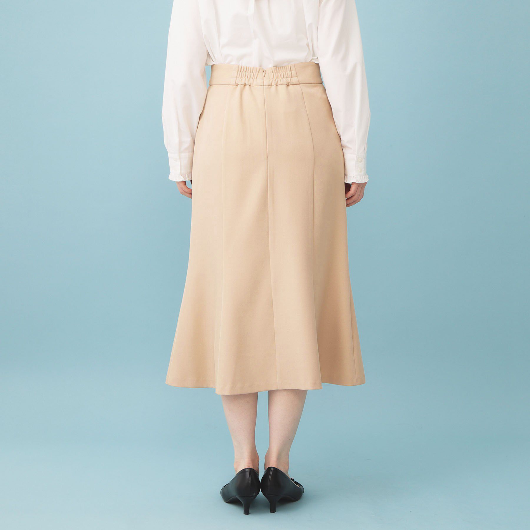 index「トレンチマーメイドフレアスカート【洗濯機OK/イージーアイロン】」|スカート|