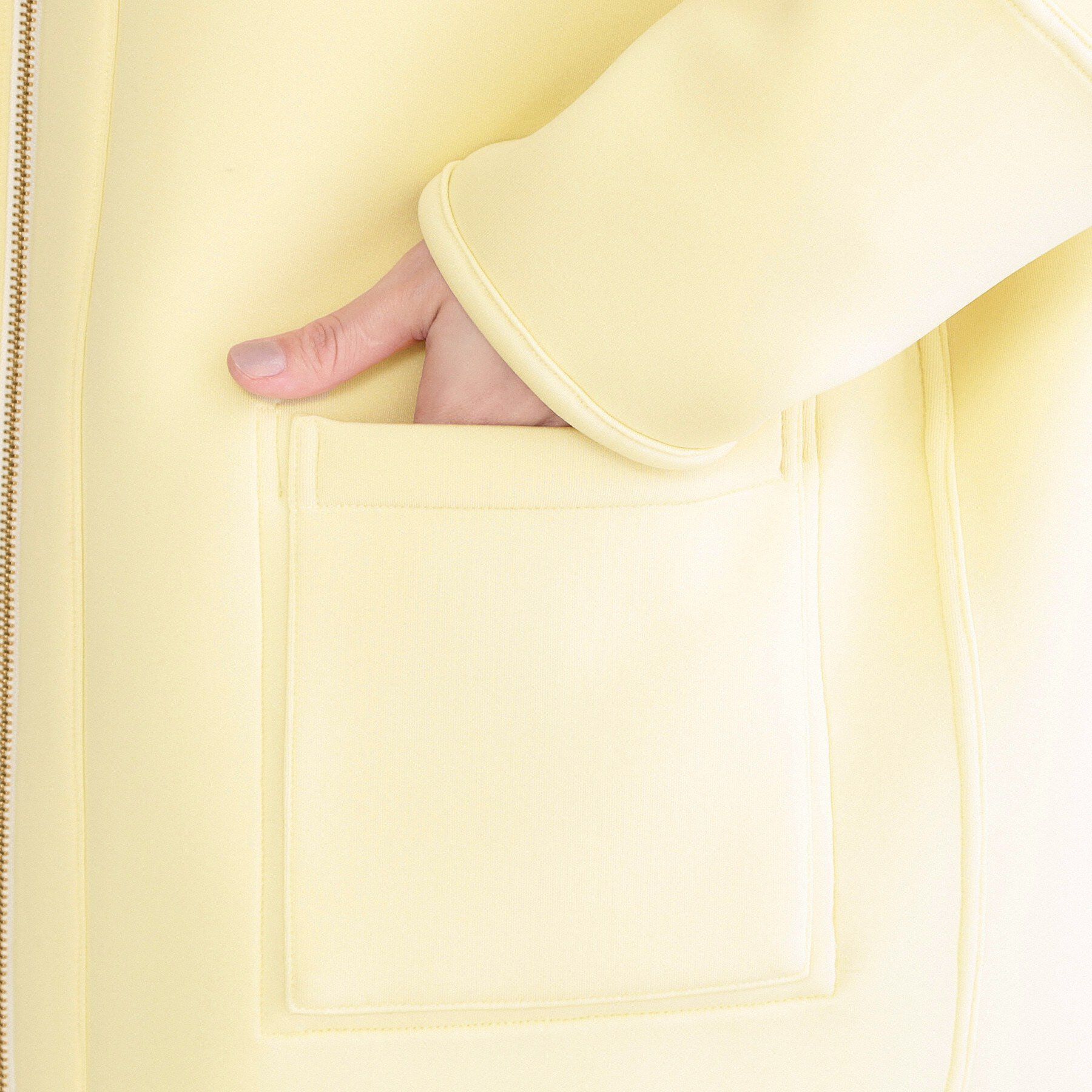 OPAQUE.CLIP「リバーシブル配色ノーカラーコート【洗濯機OK】」|ノーカラーコート|