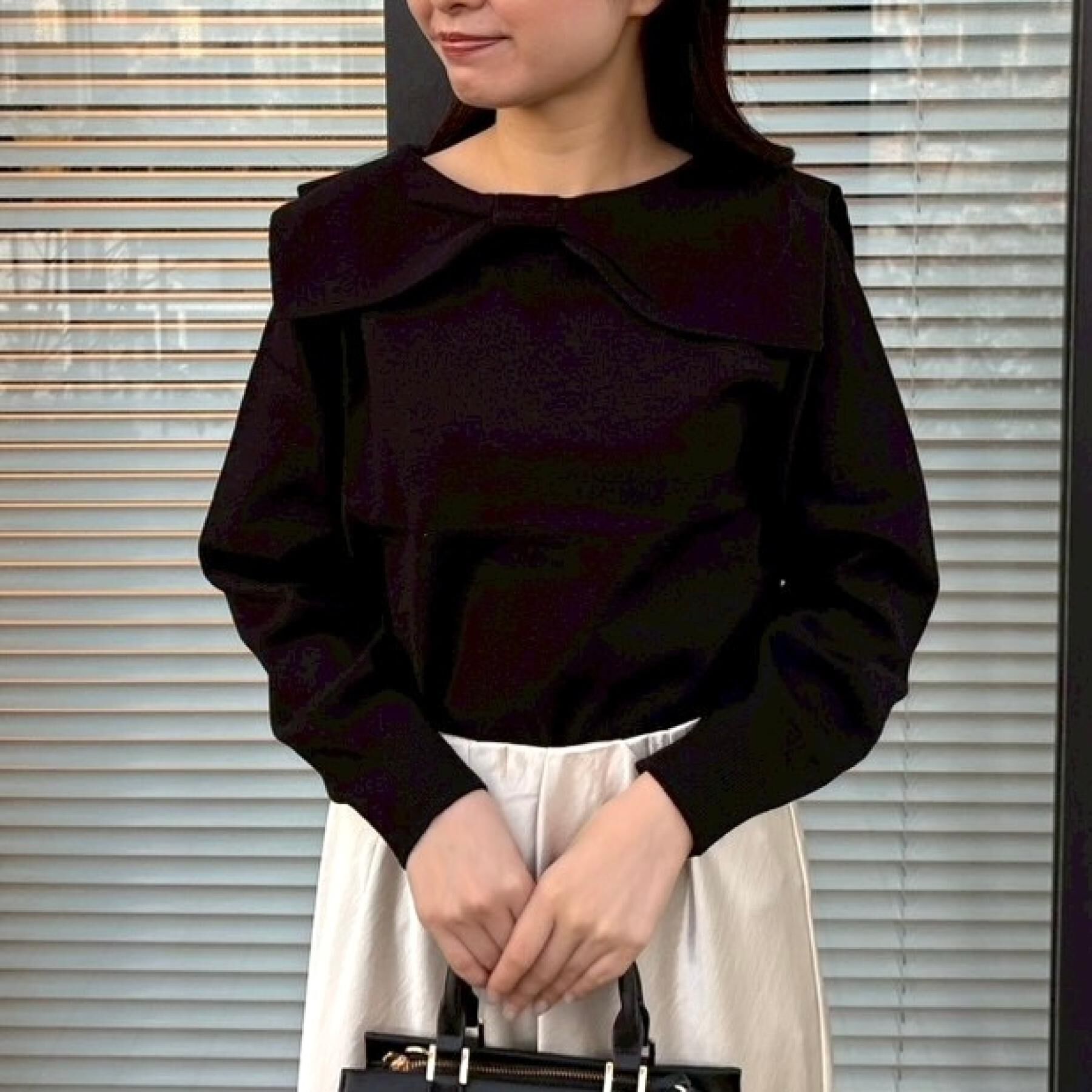 Couture broach「リボンカラーデザインニット」|ニット・セーター|