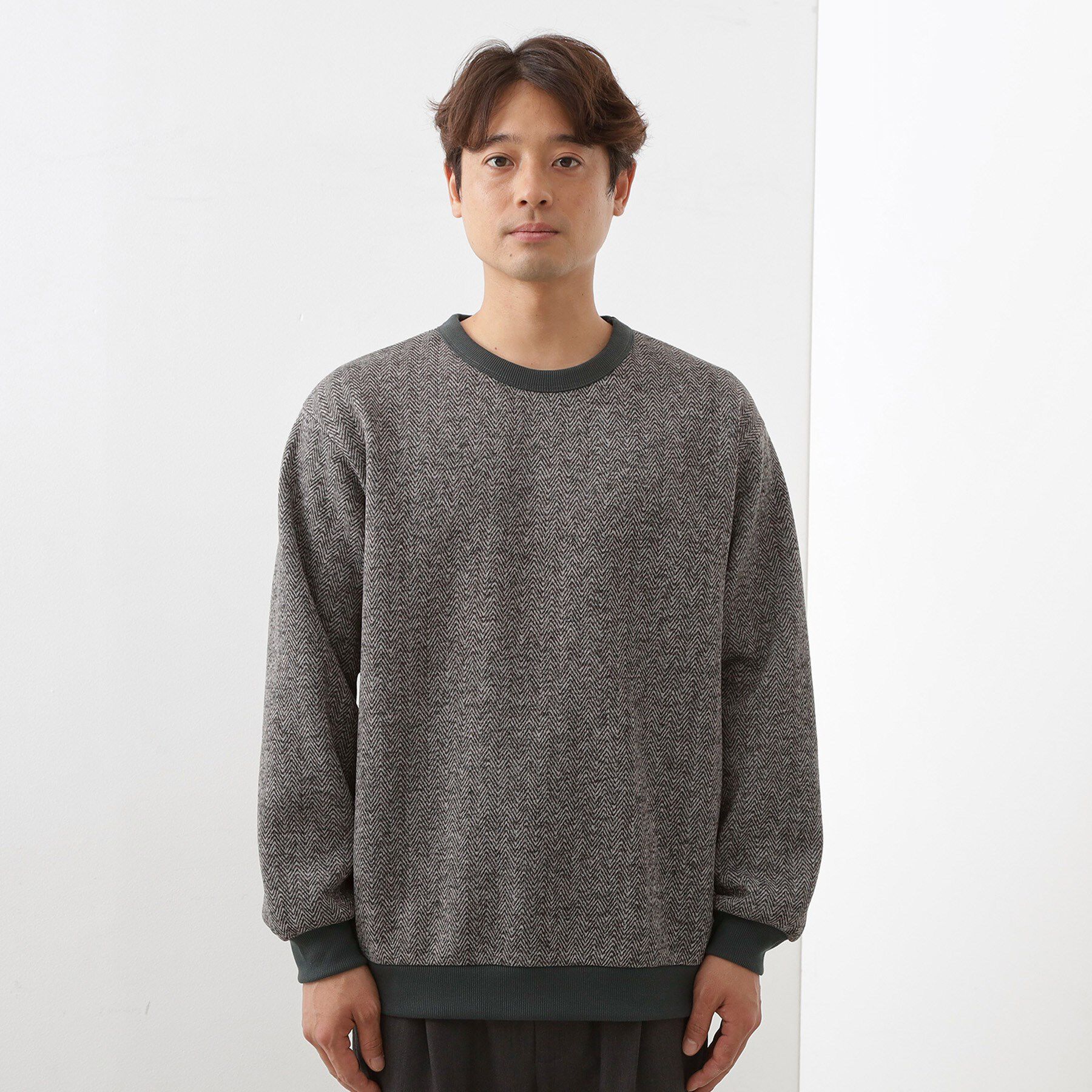 THE SHOP TK「【裏起毛で暖かい】レトロフリーススウェット 洗濯機OK」|パーカー|