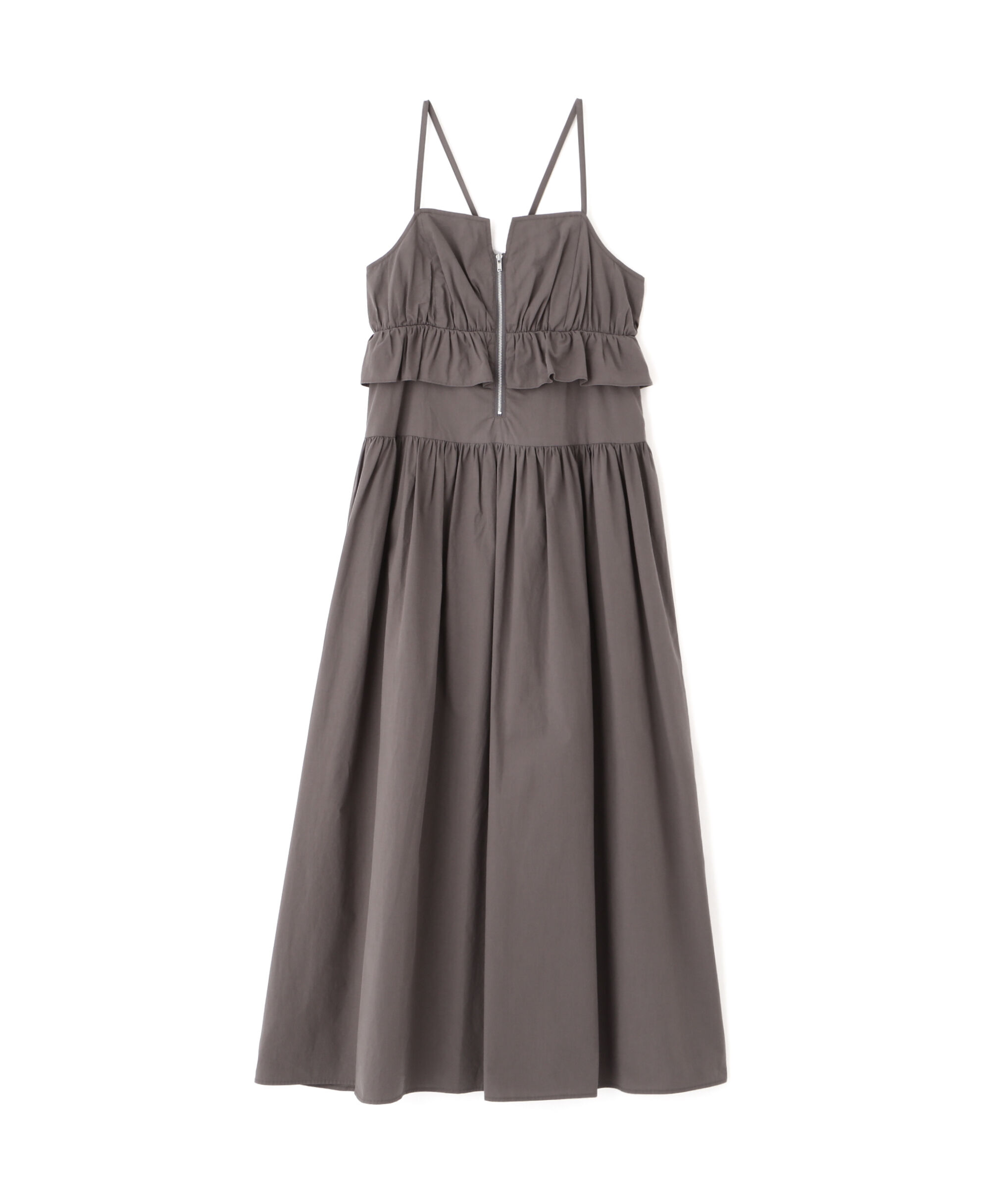  「ペプラムキャミティアードワンピース」|ワンピース|