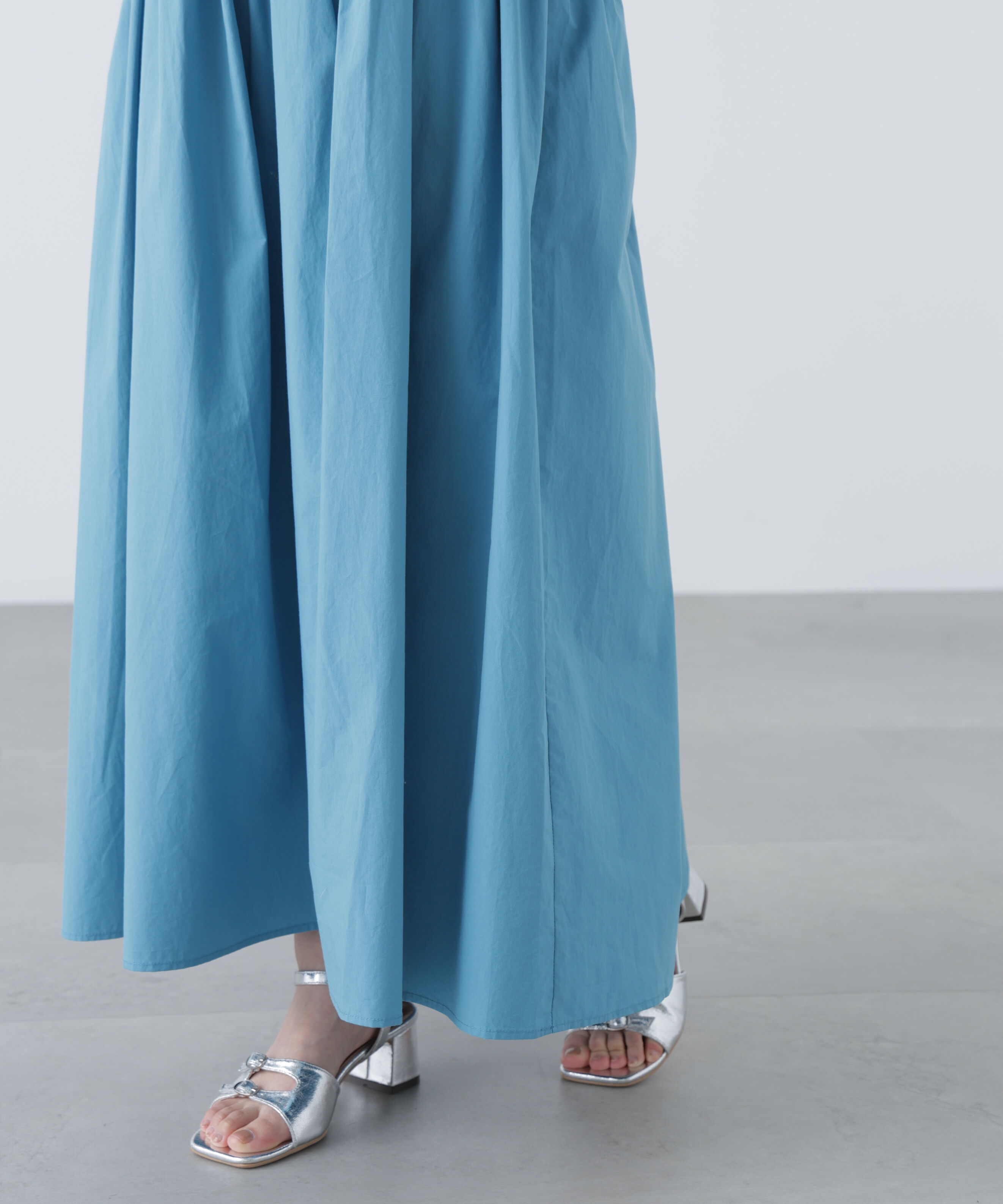  「ペプラムキャミティアードワンピース」|ワンピース|